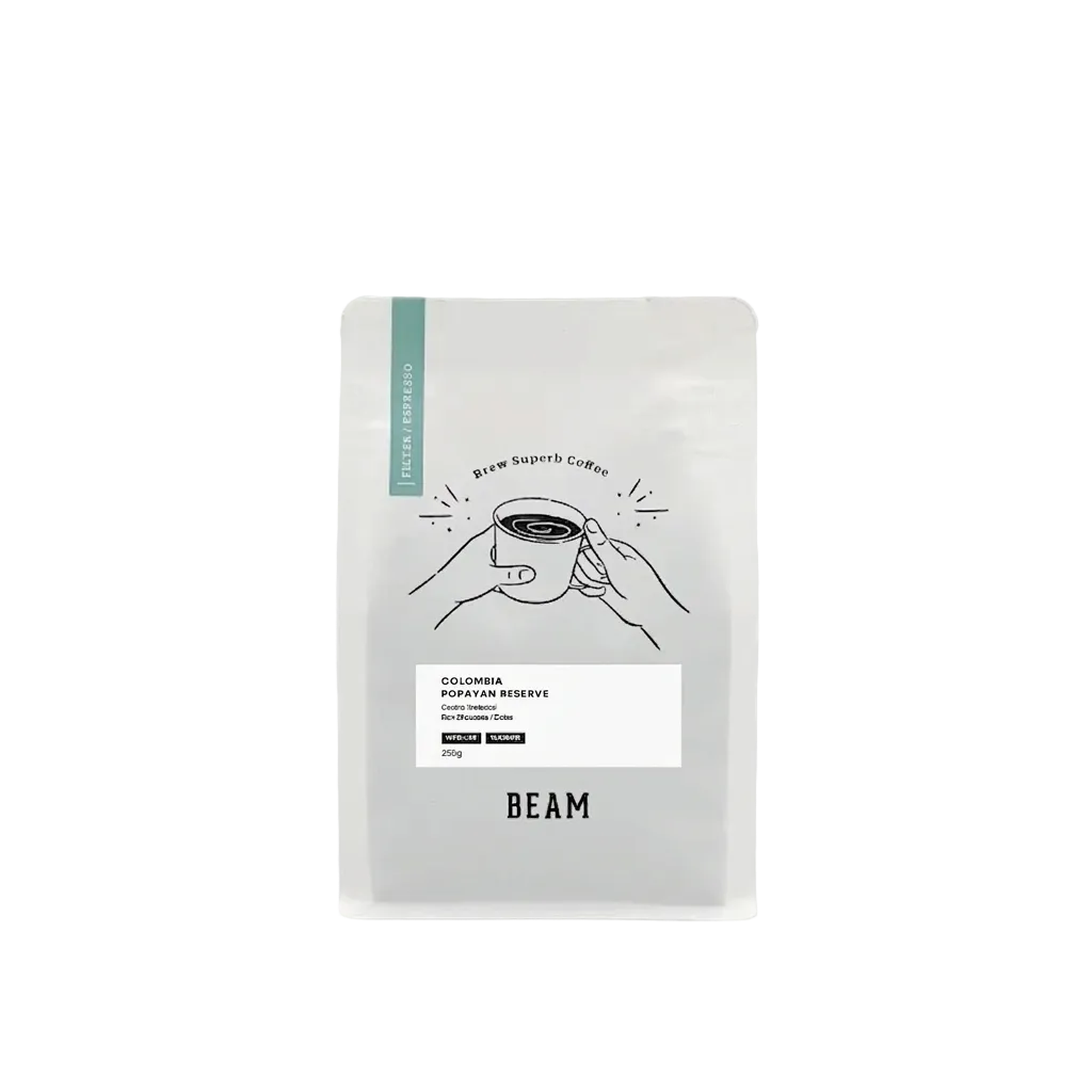 BEAM Roastery - Colombia Popayan Reserve Washed