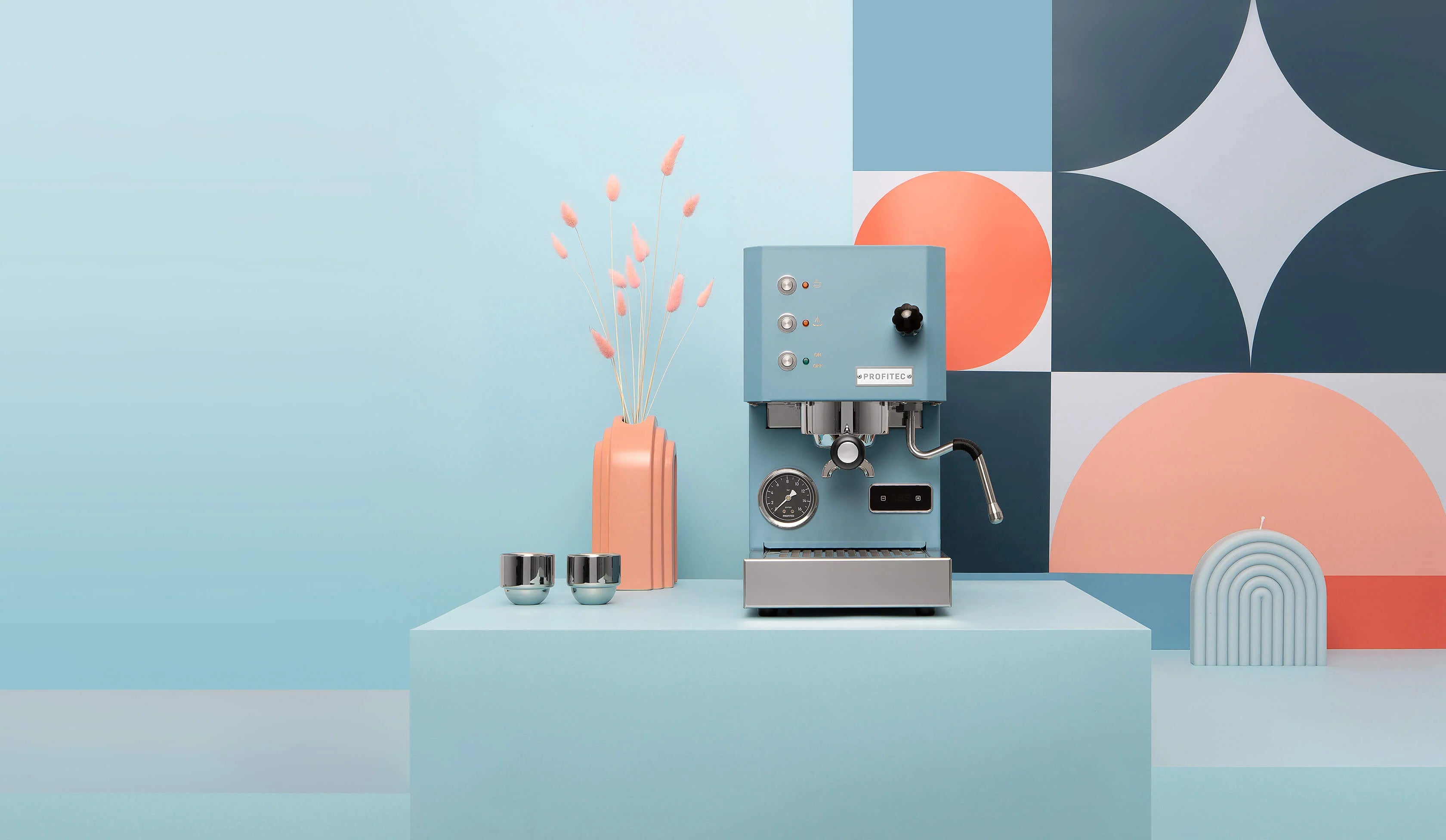 (Open Box) Profitec GO - Espresso Machine - Blue