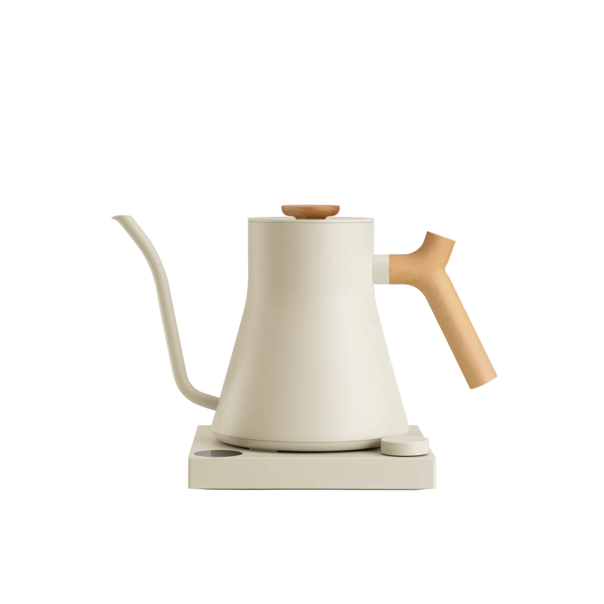 Fellow Stagg EKG Pro Kettle with Maple Handle - 0.9L, Sesame