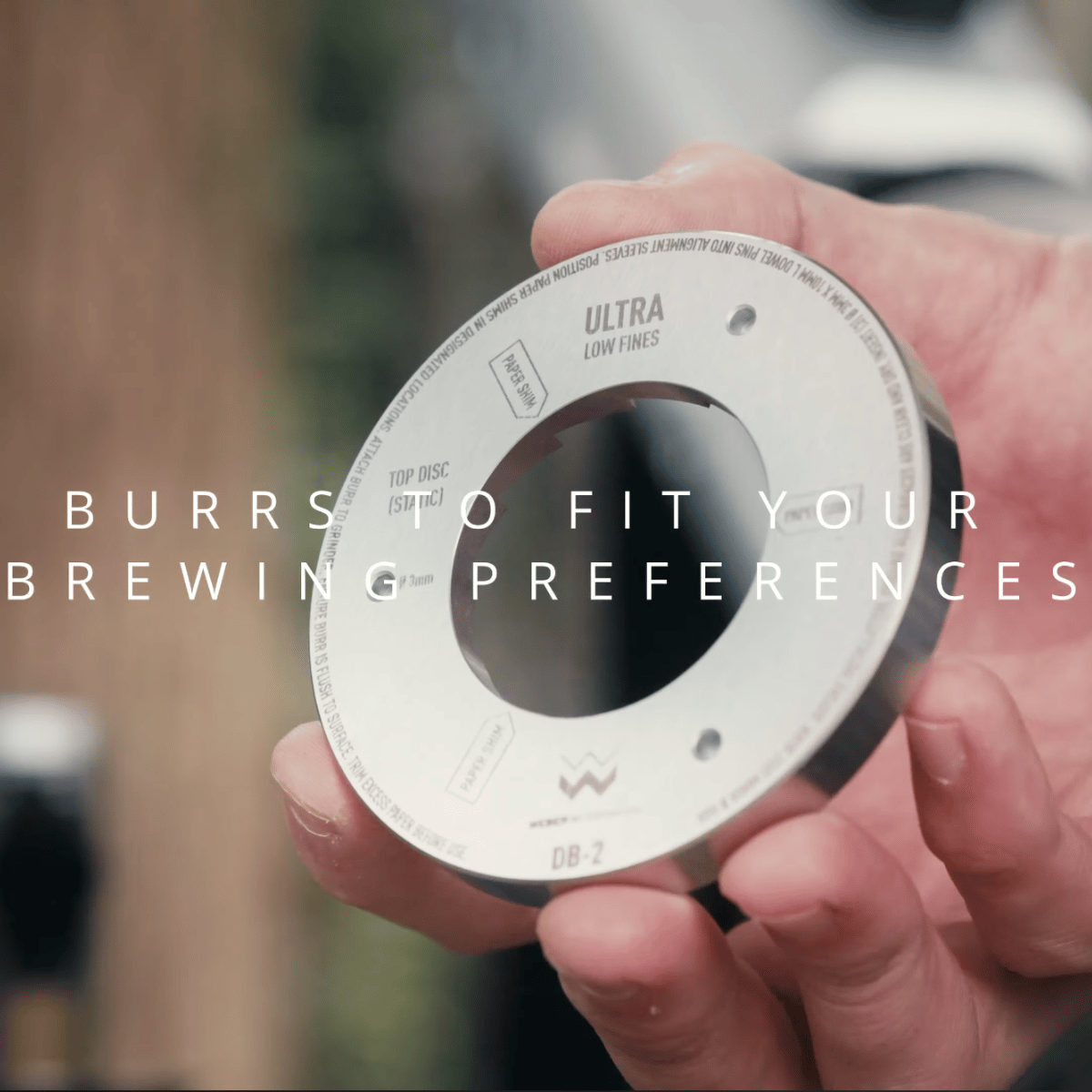 Weber Workshop EG-1 Burrs ( DB1 Core & DB2 Ultra )
