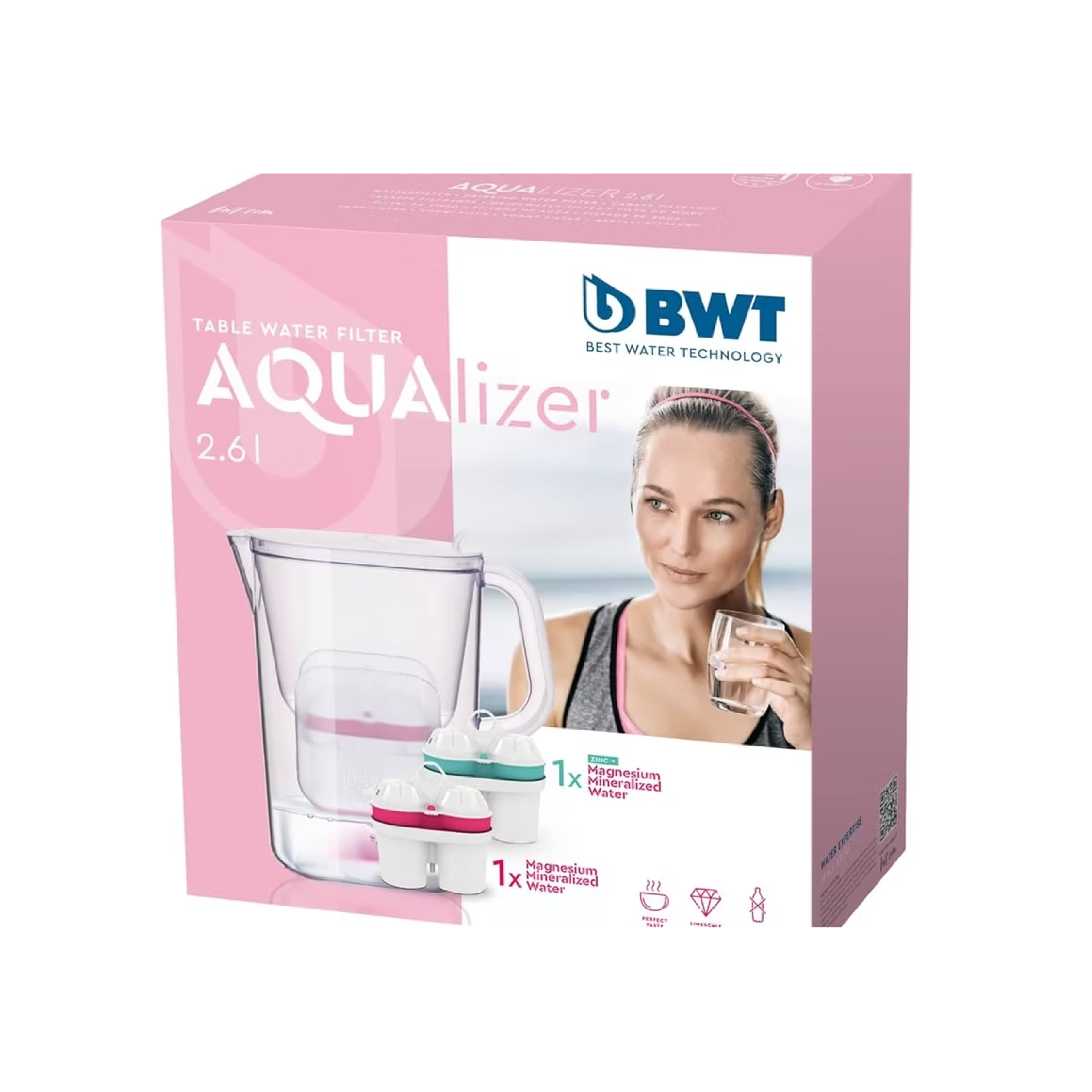 BWT AQUAlizer Zinc Starter package (1 Zinc & 1 Magnesium filter)