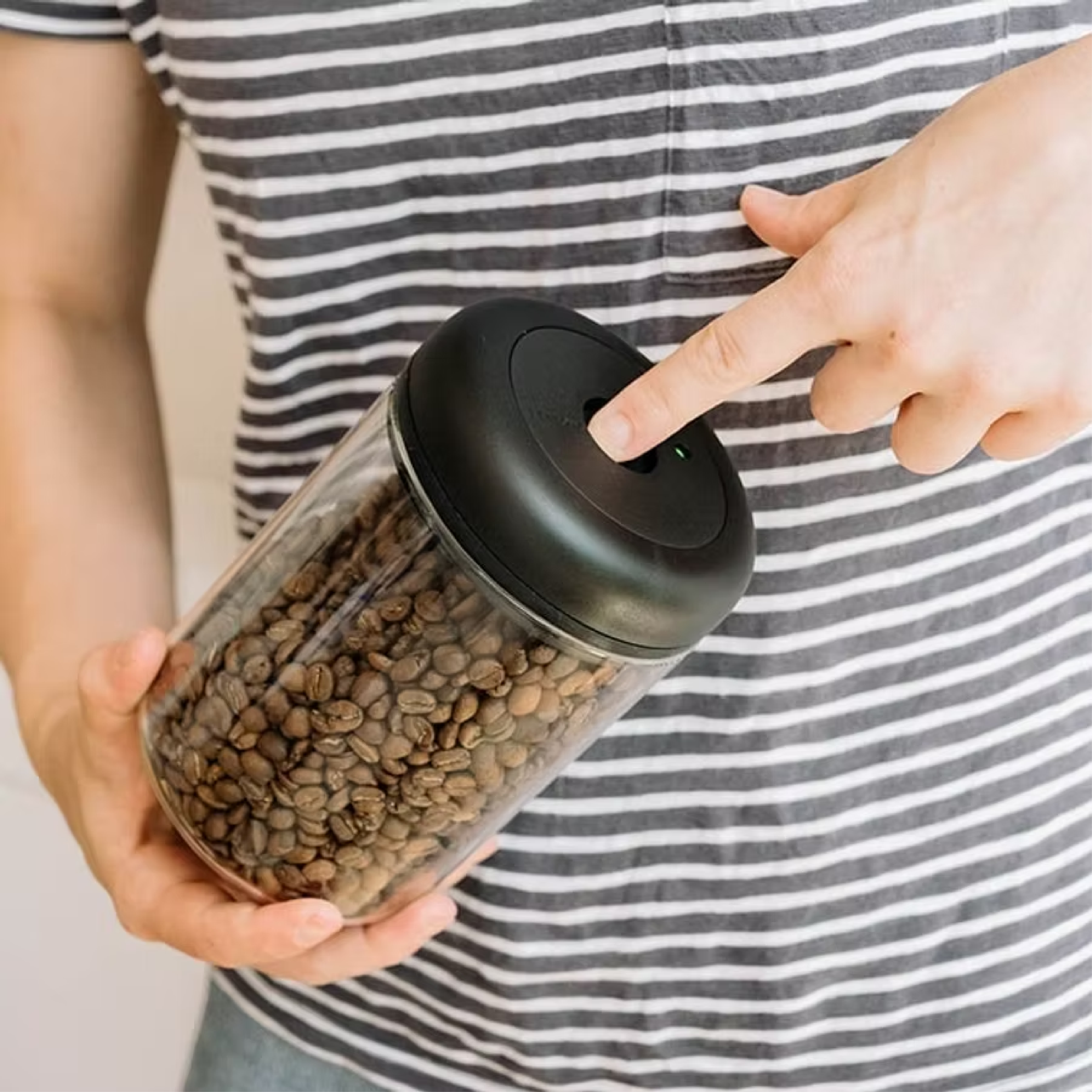 Fellow Atmos Coffee Vacuum Canister - Clear Glass 0.7 Litre