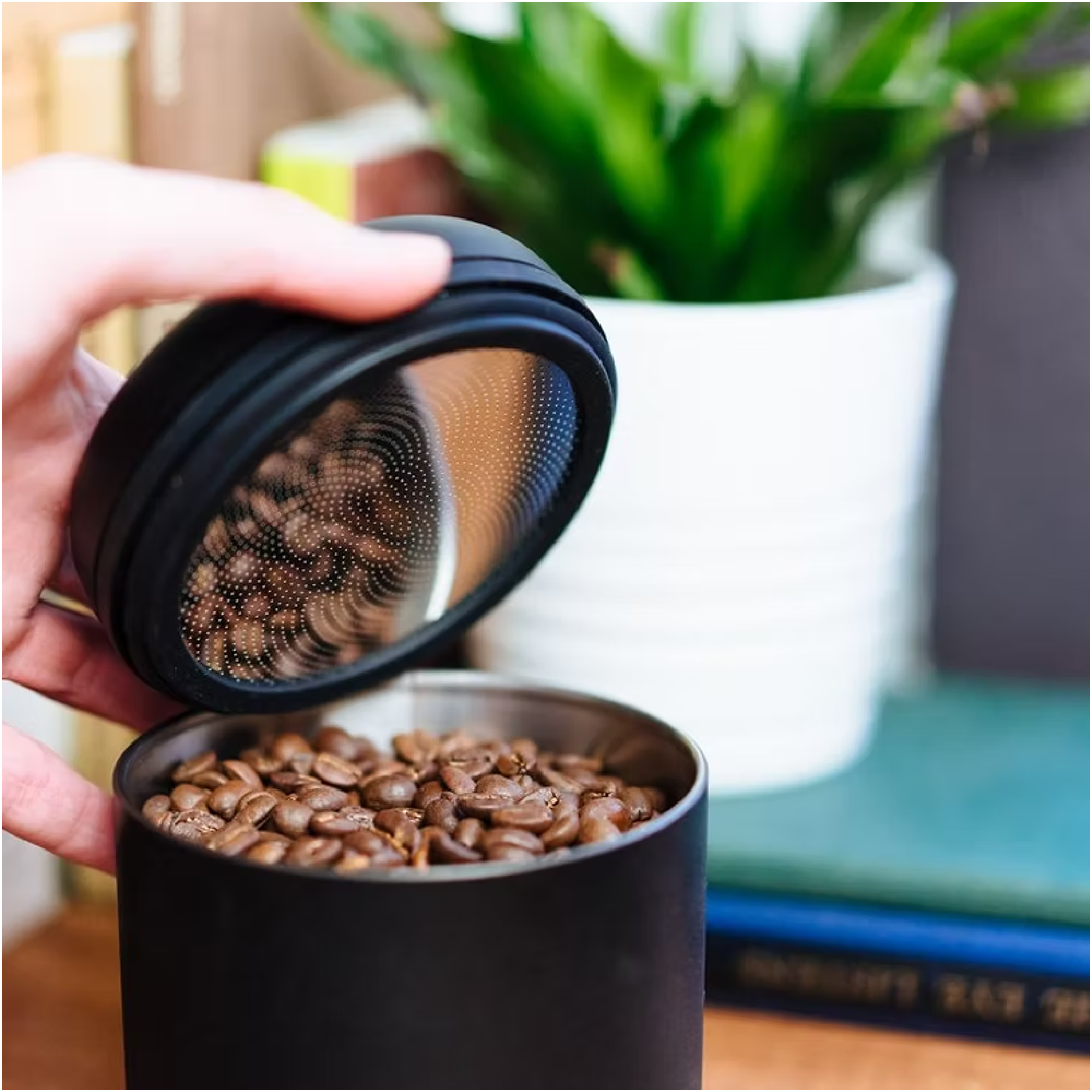 Fellow Atmos Coffee Vacuum Canister - Matt White 0.7 Litre