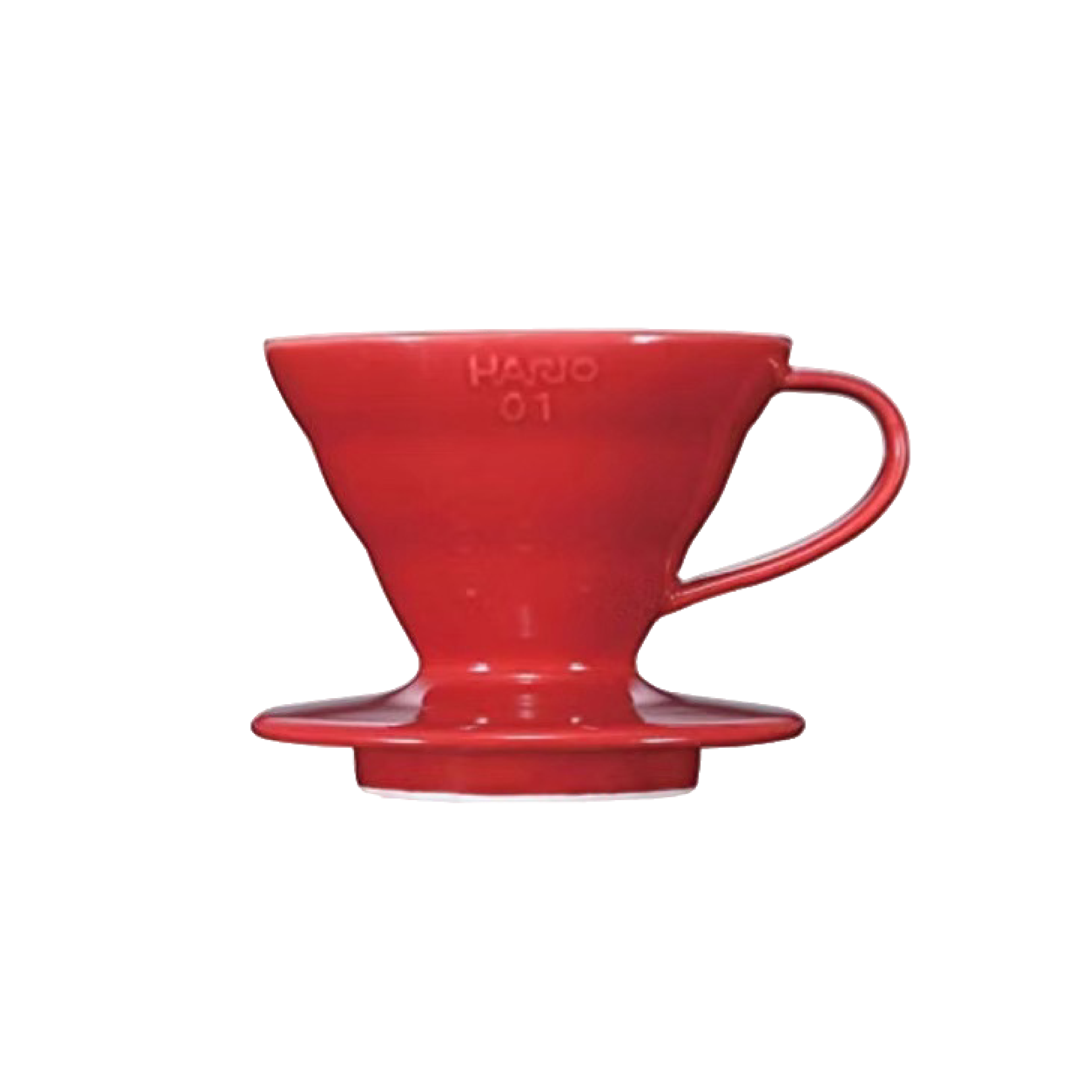 Hario V60 Coffee Dripper 01 - Ceramic (Red)
