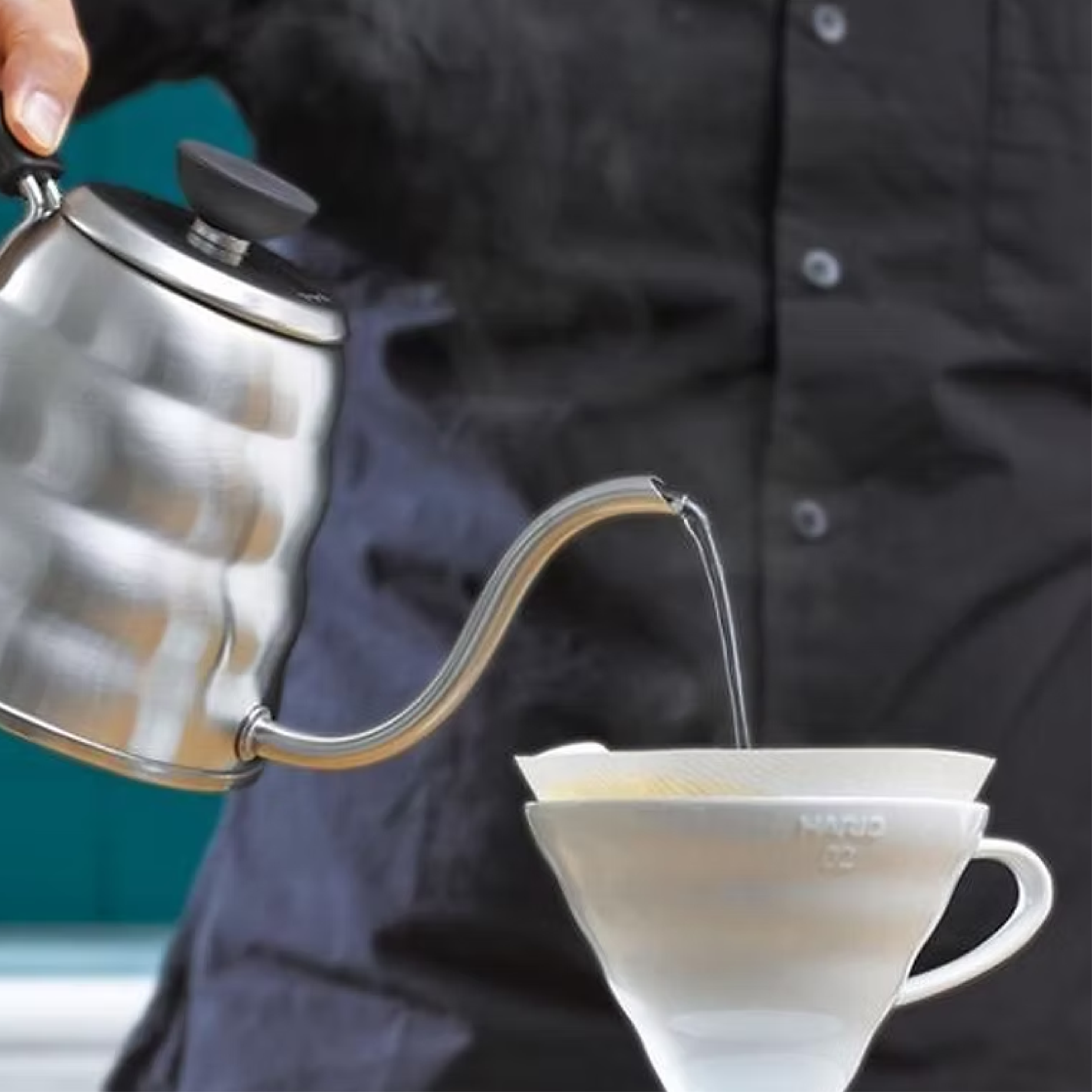 Hario V60 Coffee Dripper 01 - Ceramic (White)
