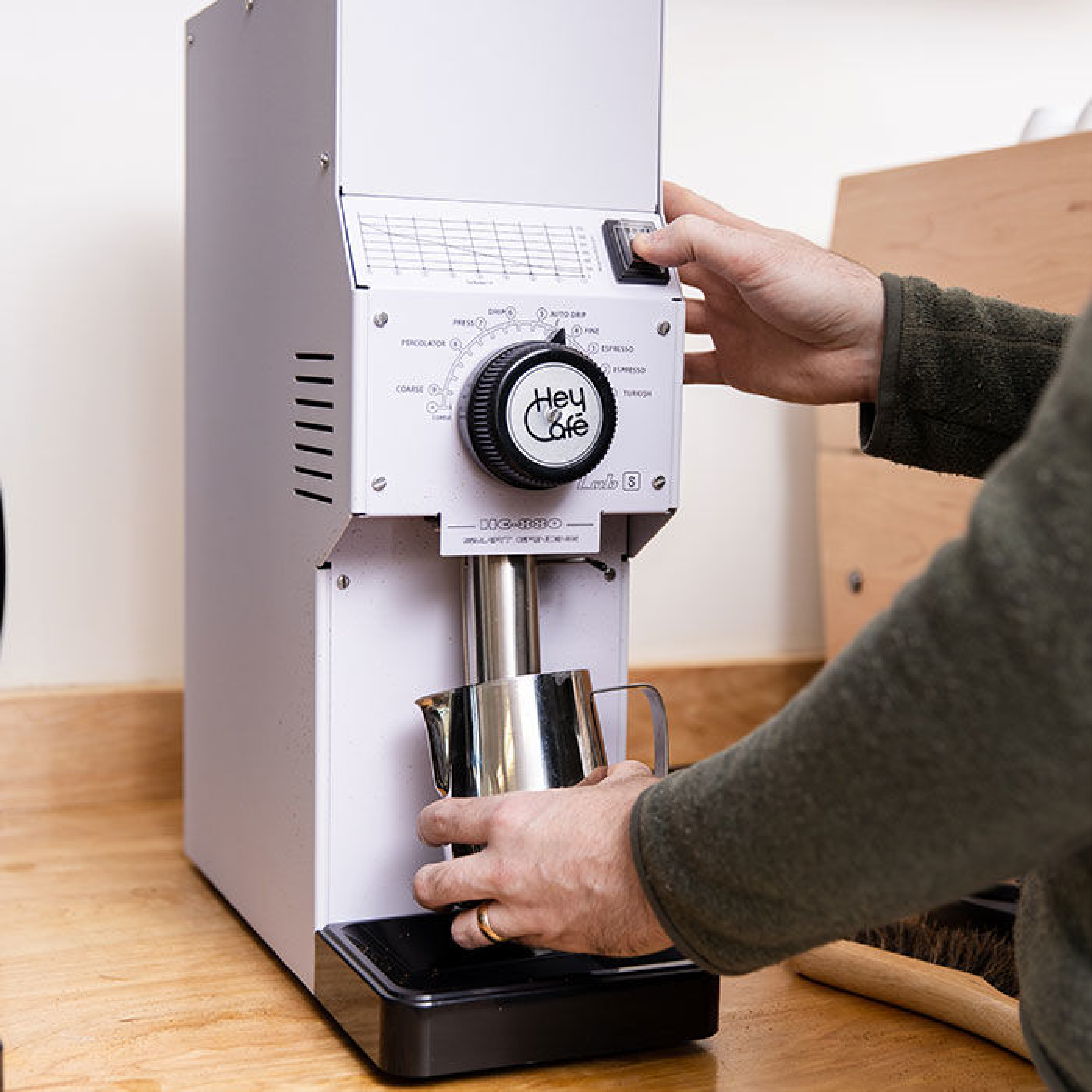 Hey Cafe HC-880 Lab S Shop Grinder