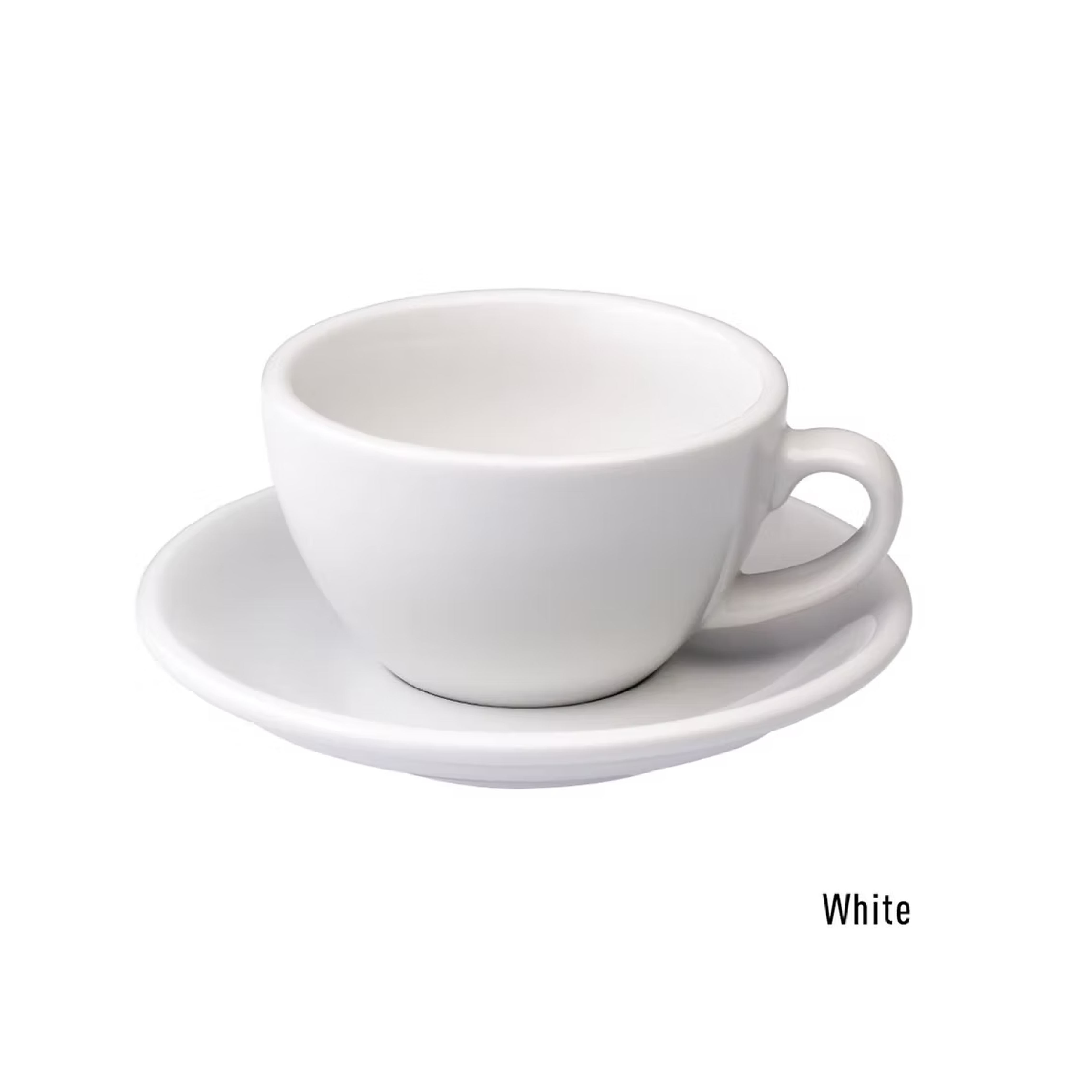Loveramics Egg 200ml Cappuccino Cup & Saucer (Potter Colours)