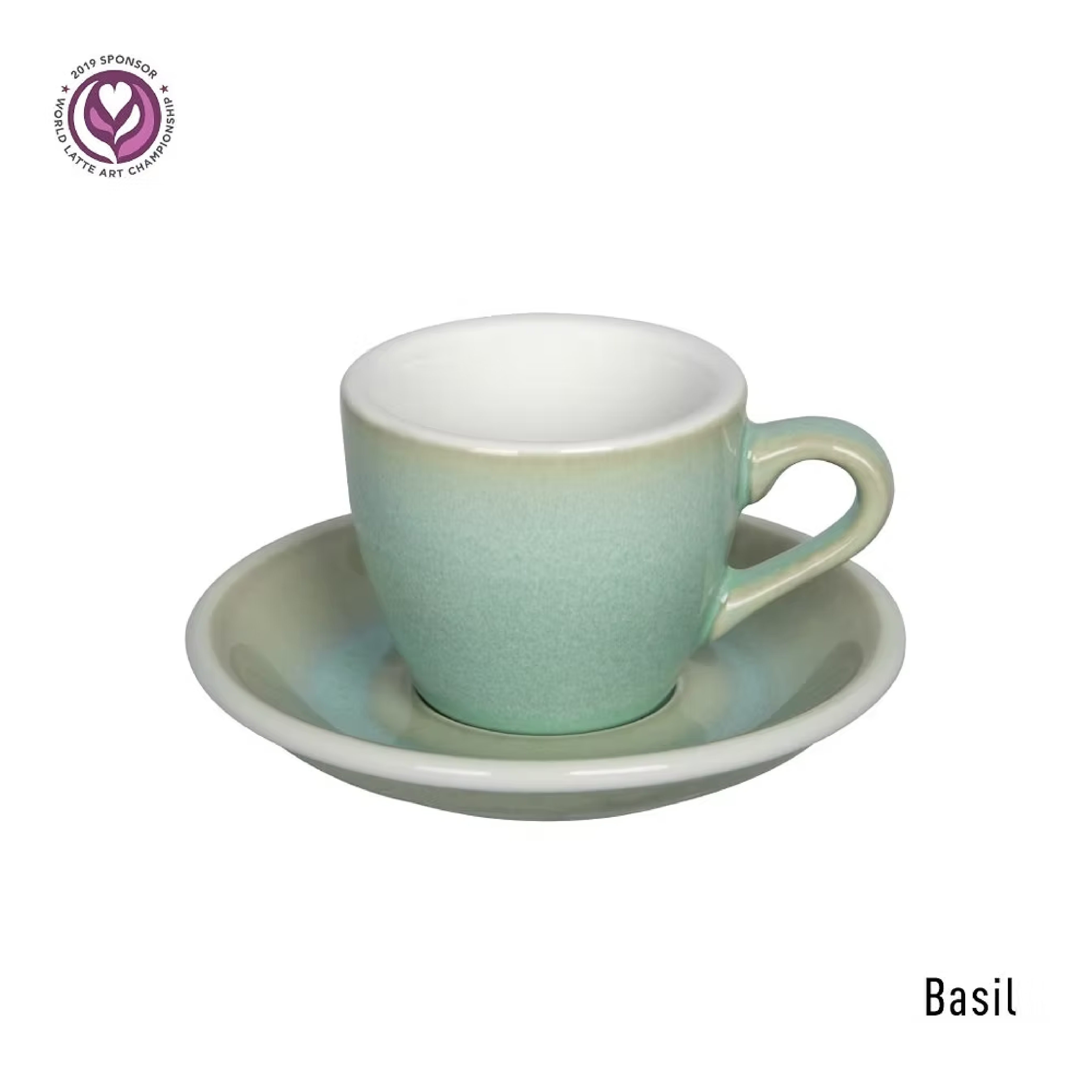 Loveramics Egg 80ml Espresso Cup Saucer (Potter Colours)