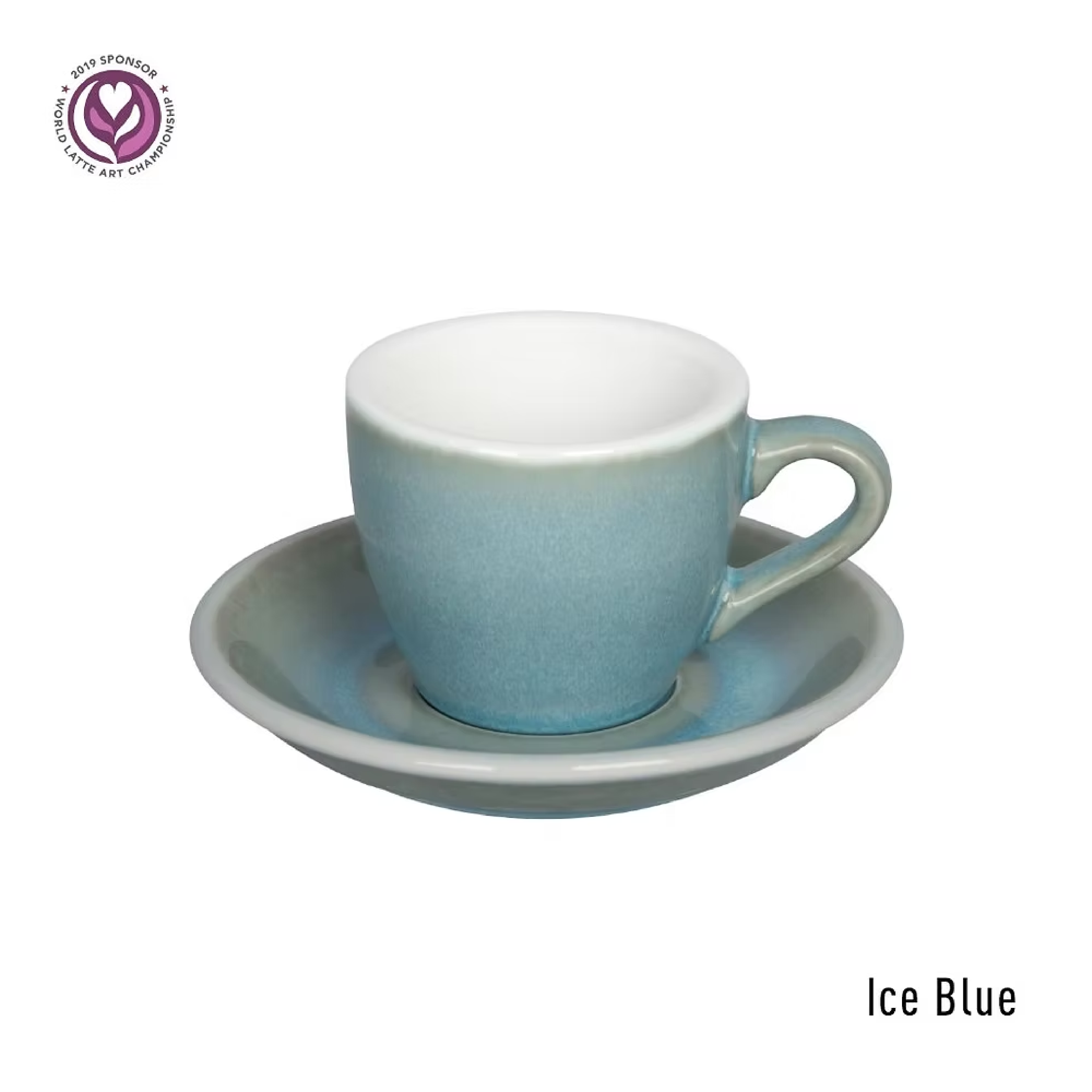 Loveramics Egg 80ml Espresso Cup Saucer (Potter Colours)