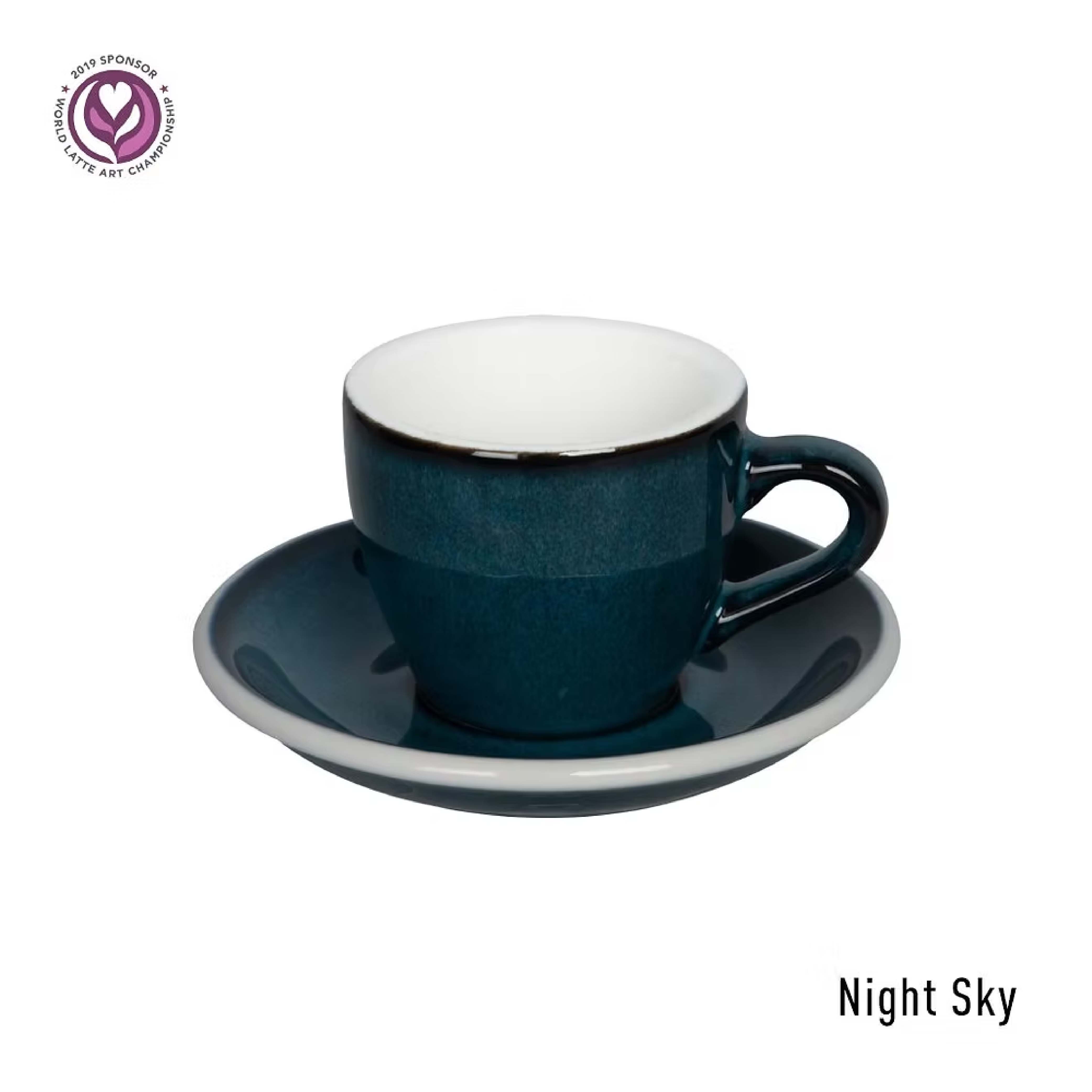 Loveramics Egg 80ml Espresso Cup Saucer (Potter Colours)