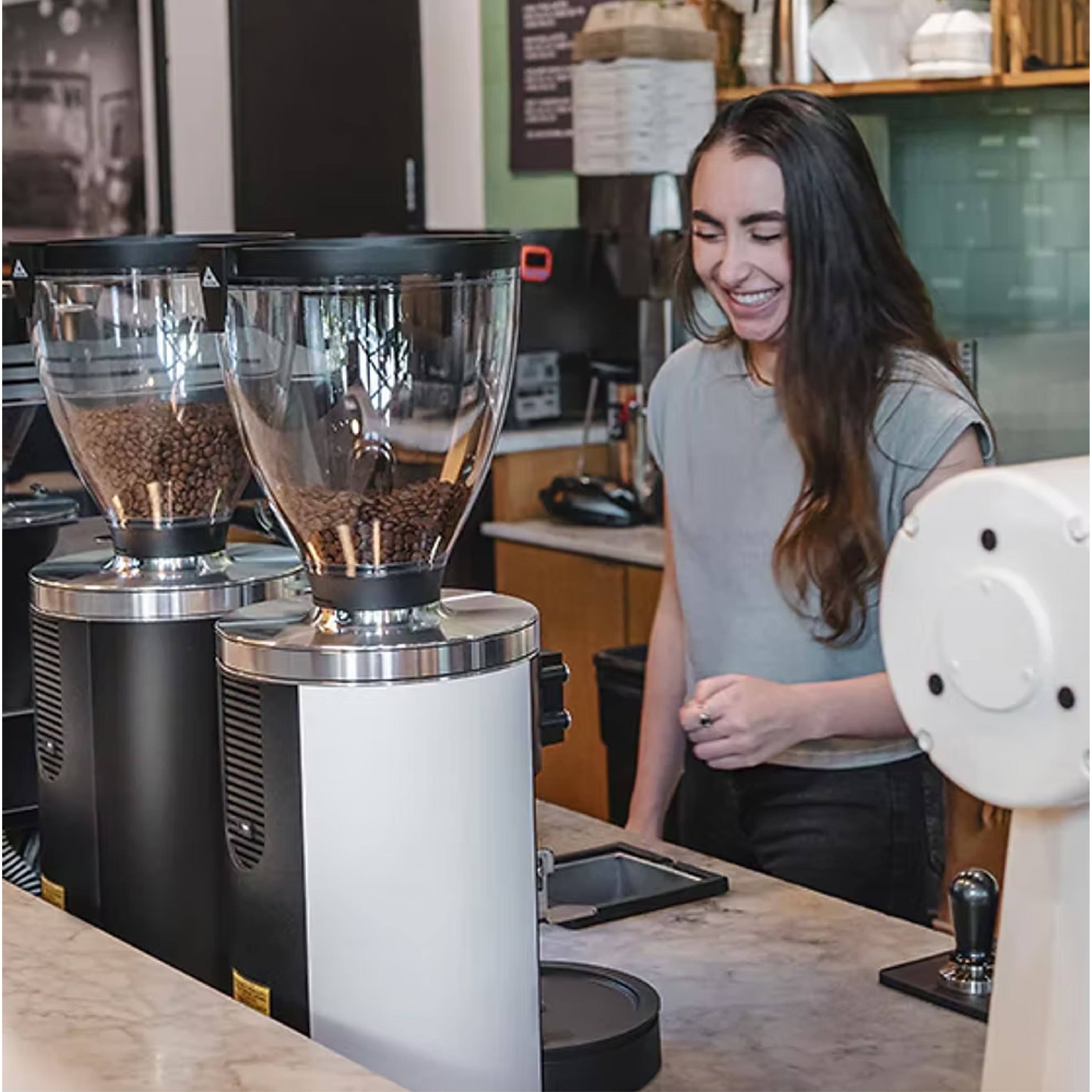 Mahlkonig E65W GBS (Grind by Weight +Sync) Espresso Grinder