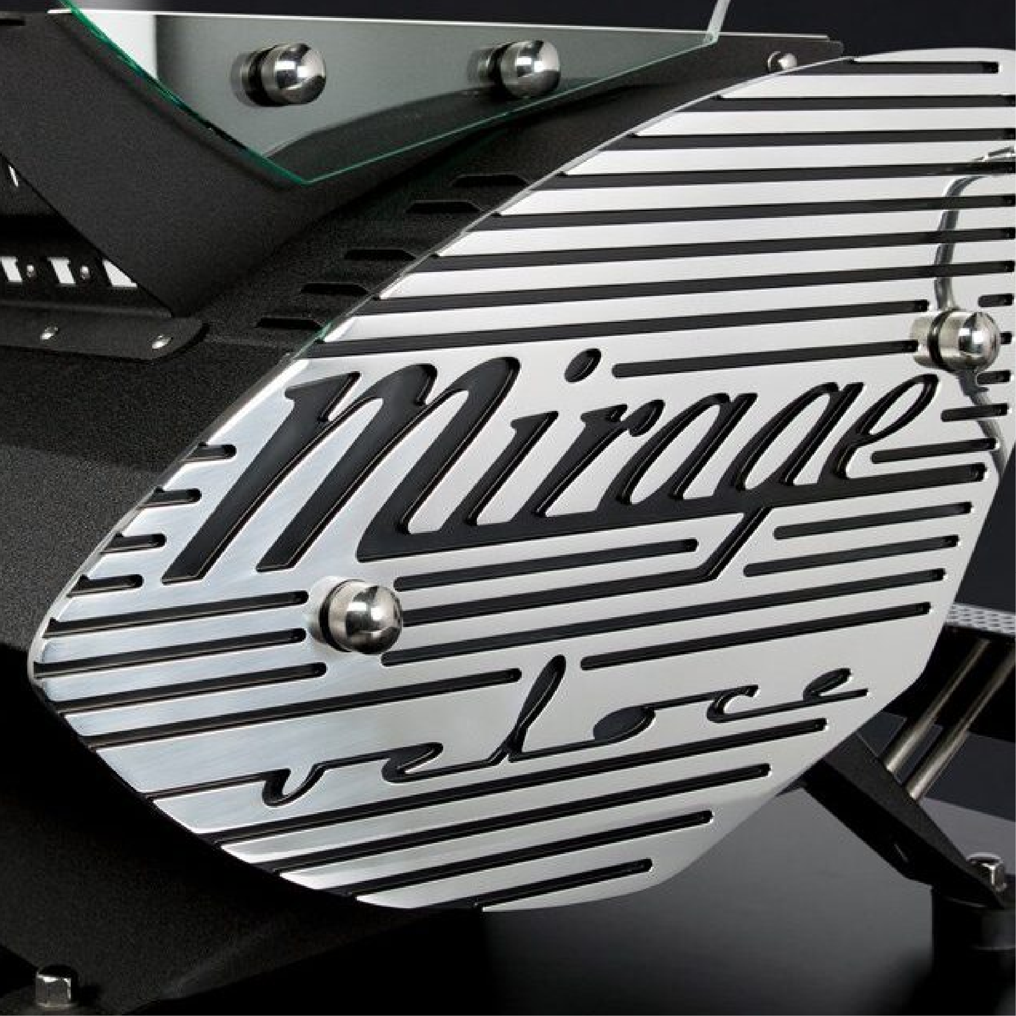 Kees Van Der Westen Mirage Duette. Close up of the veloce side panel.