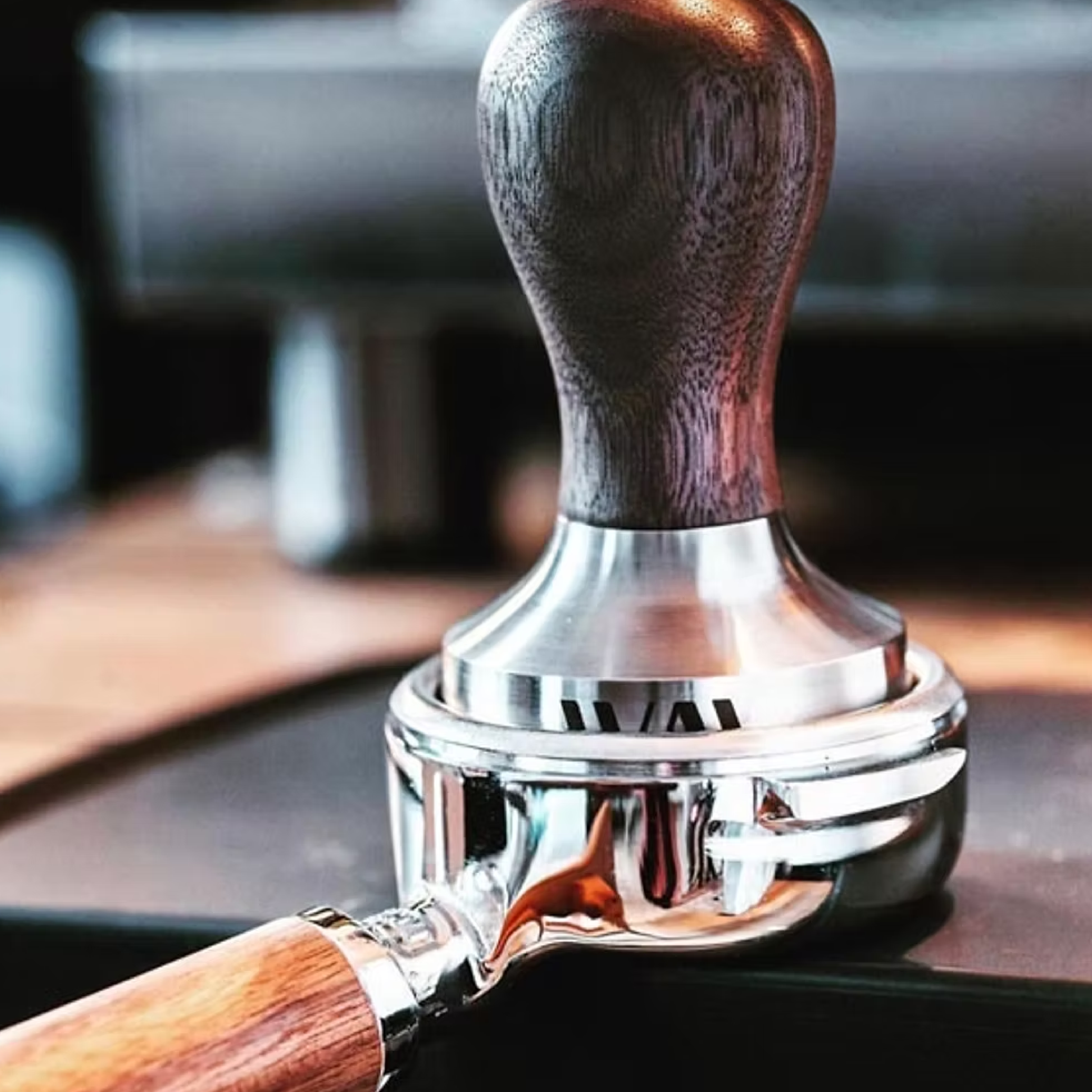 Wiedemann Manufaktur 58.5mm Precision Tamper Walnut