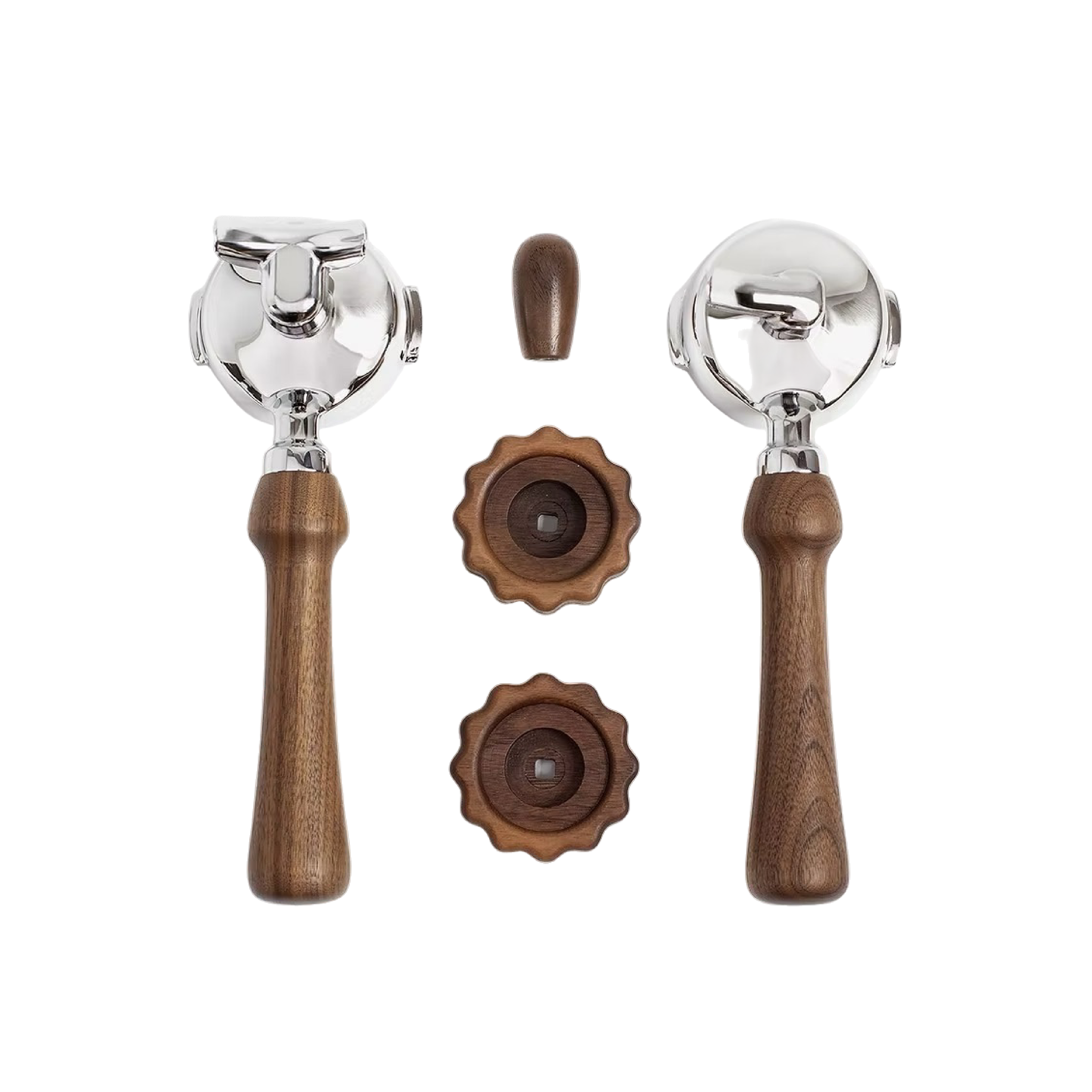 Wiedemann Manufaktur Handle Set for Rocket - Walnut