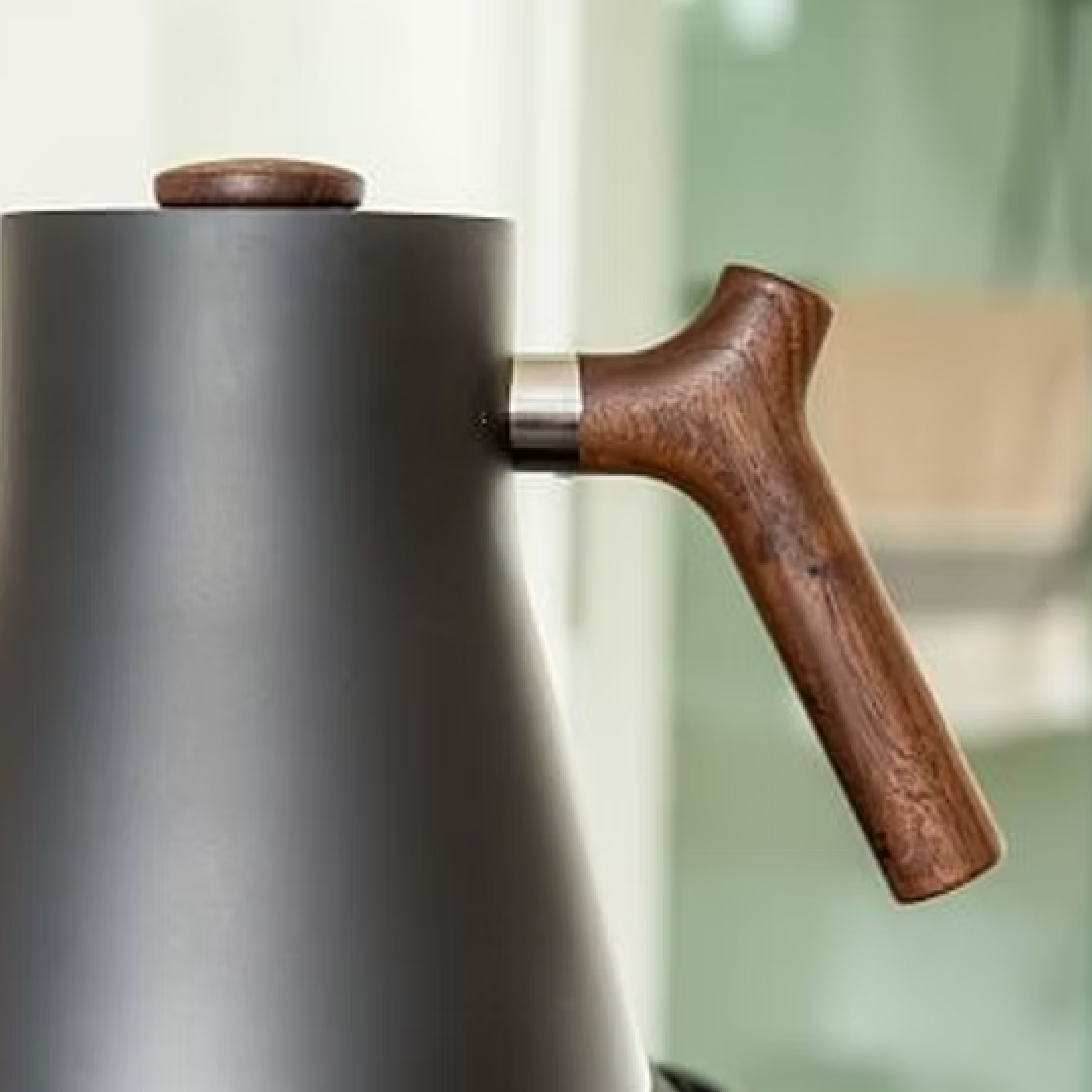 Fellow Stagg Wooden Handle and Lid Pull Kit