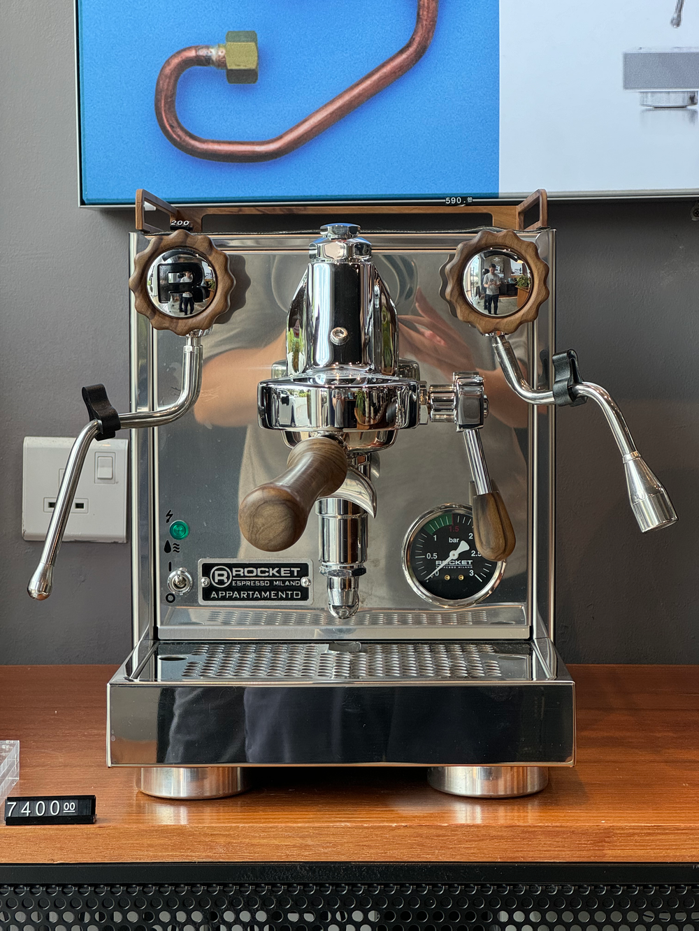 (Demo) Rocket Appartamento White Espresso Machine