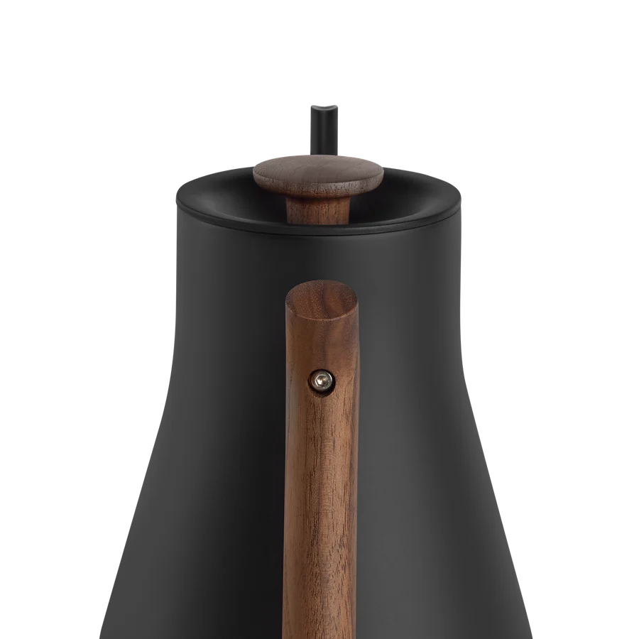 Fellow Stagg EKG Pro Kettle with Walnut Handle - 0.9L, Black