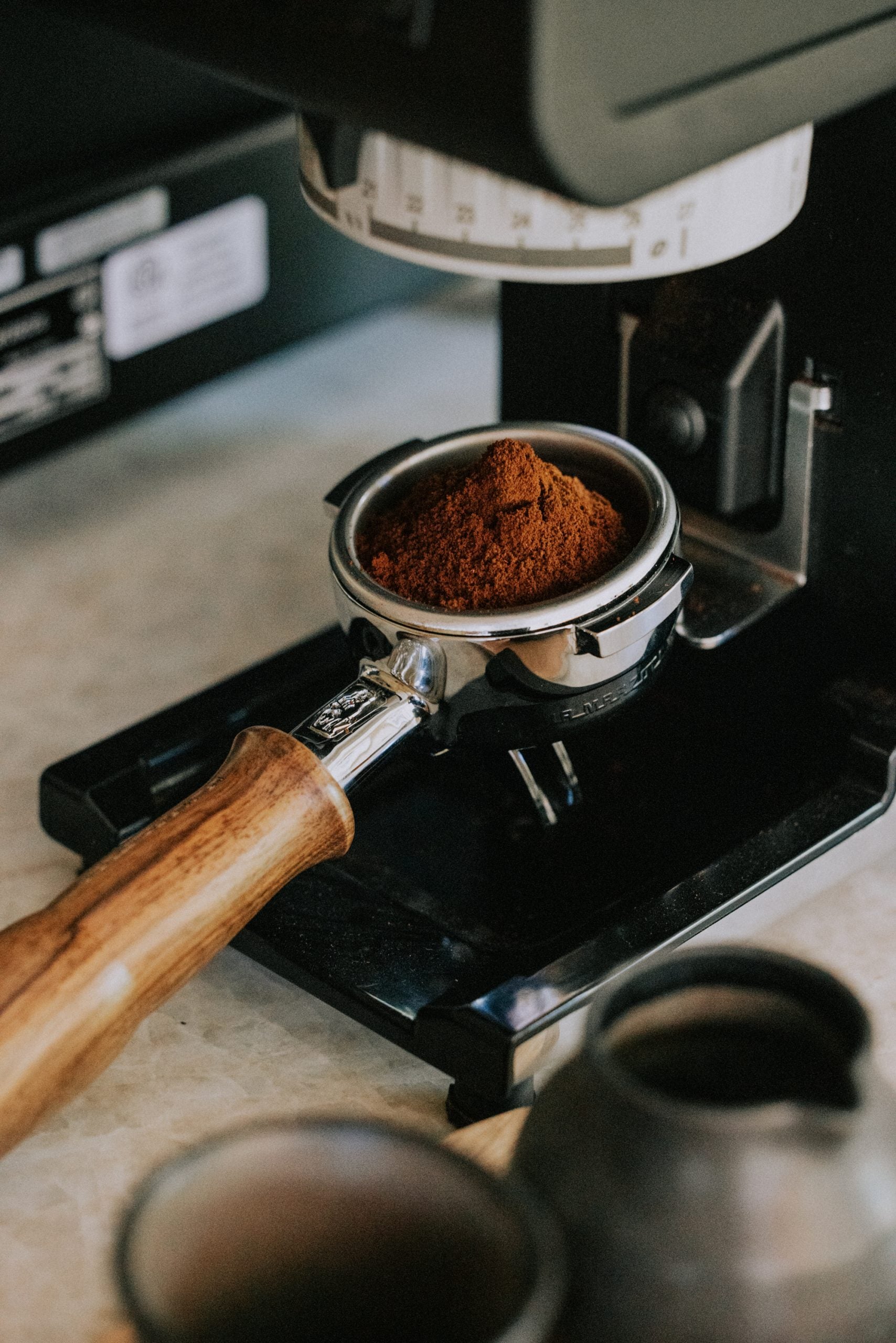 La Marzocco Walnut Customization Kit for Linea Mini | lamarsacoffee
