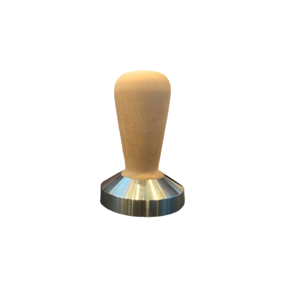 58mm Wooden Handle Metal Base Tamper