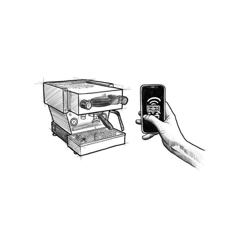 La Marzocco Linea Mini Connected Machine Retrofit Kit