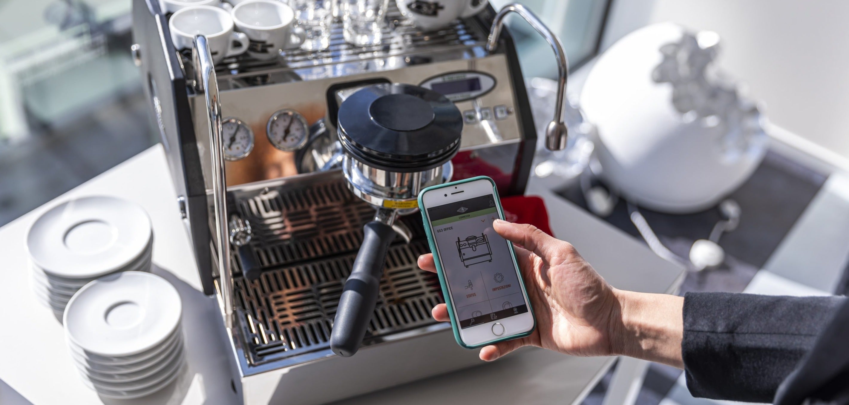 La Marzocco GS3 MP Connected Machine Retrofit Kit