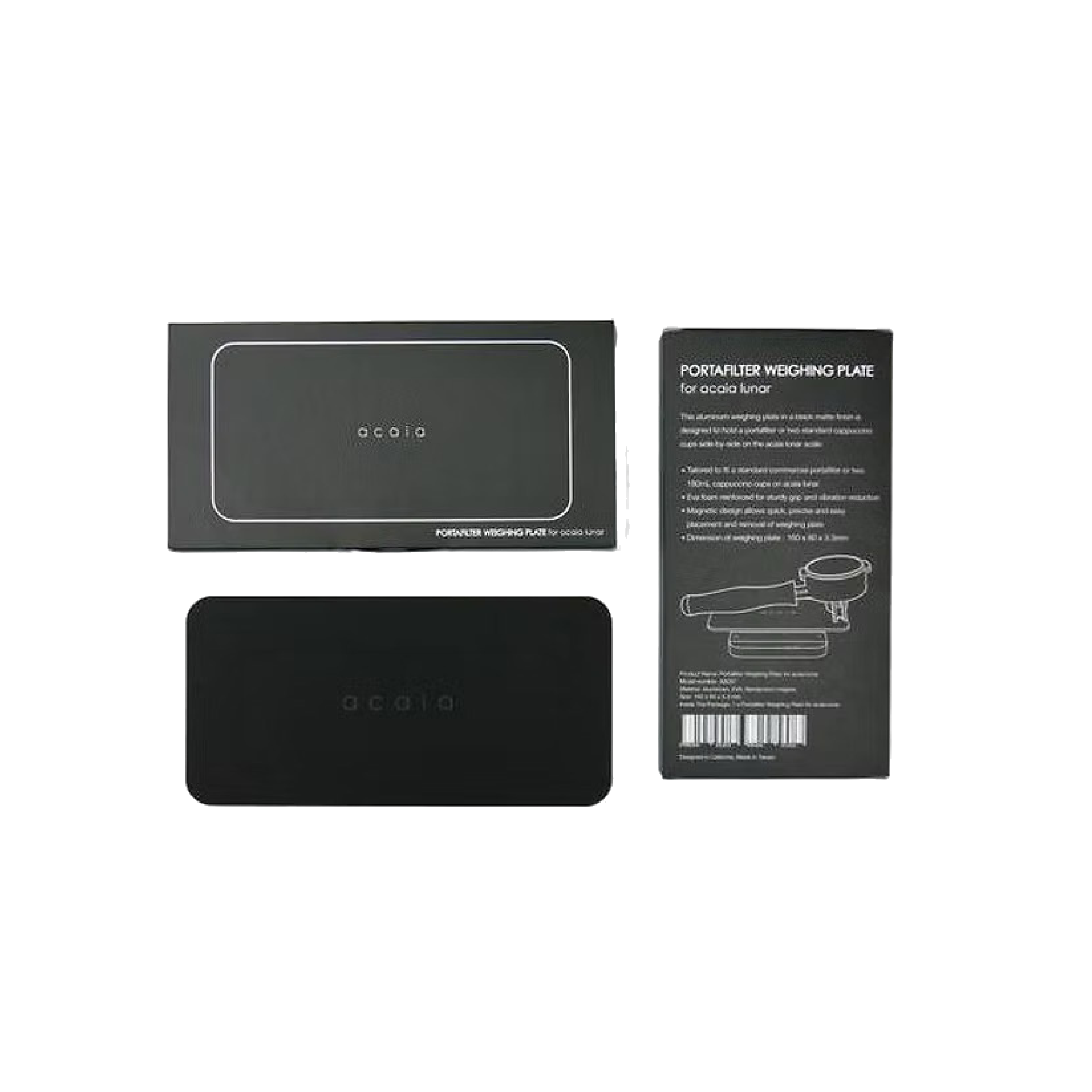 Acaia Lunar Portafilter Weighing Plate | lamarsacoffee