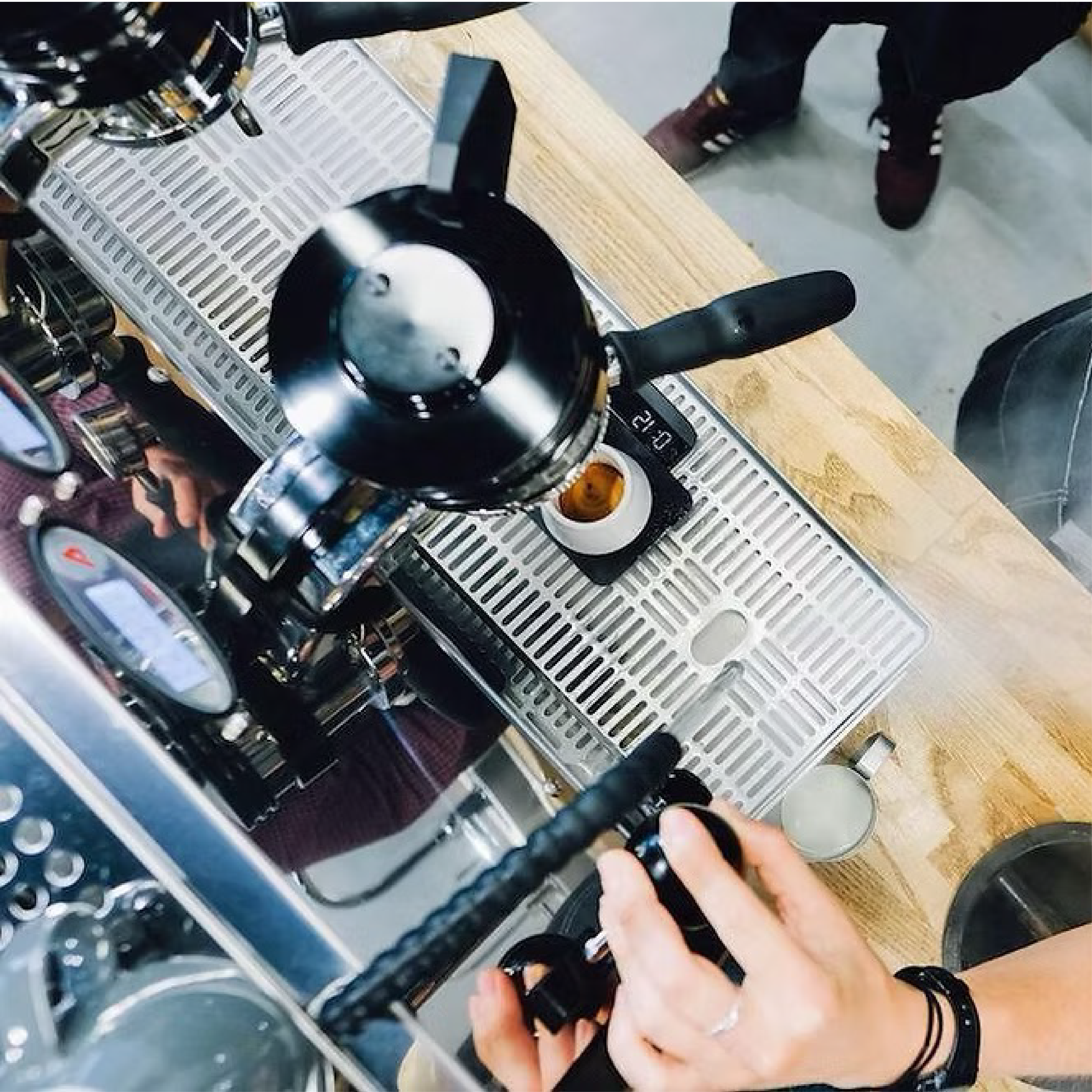 Acaia Lunar Portafilter Weighing Plate