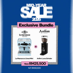 ( Bundle ) La Marzocco Linea Mini Espresso Machine FOC Anfin Luna Grinder