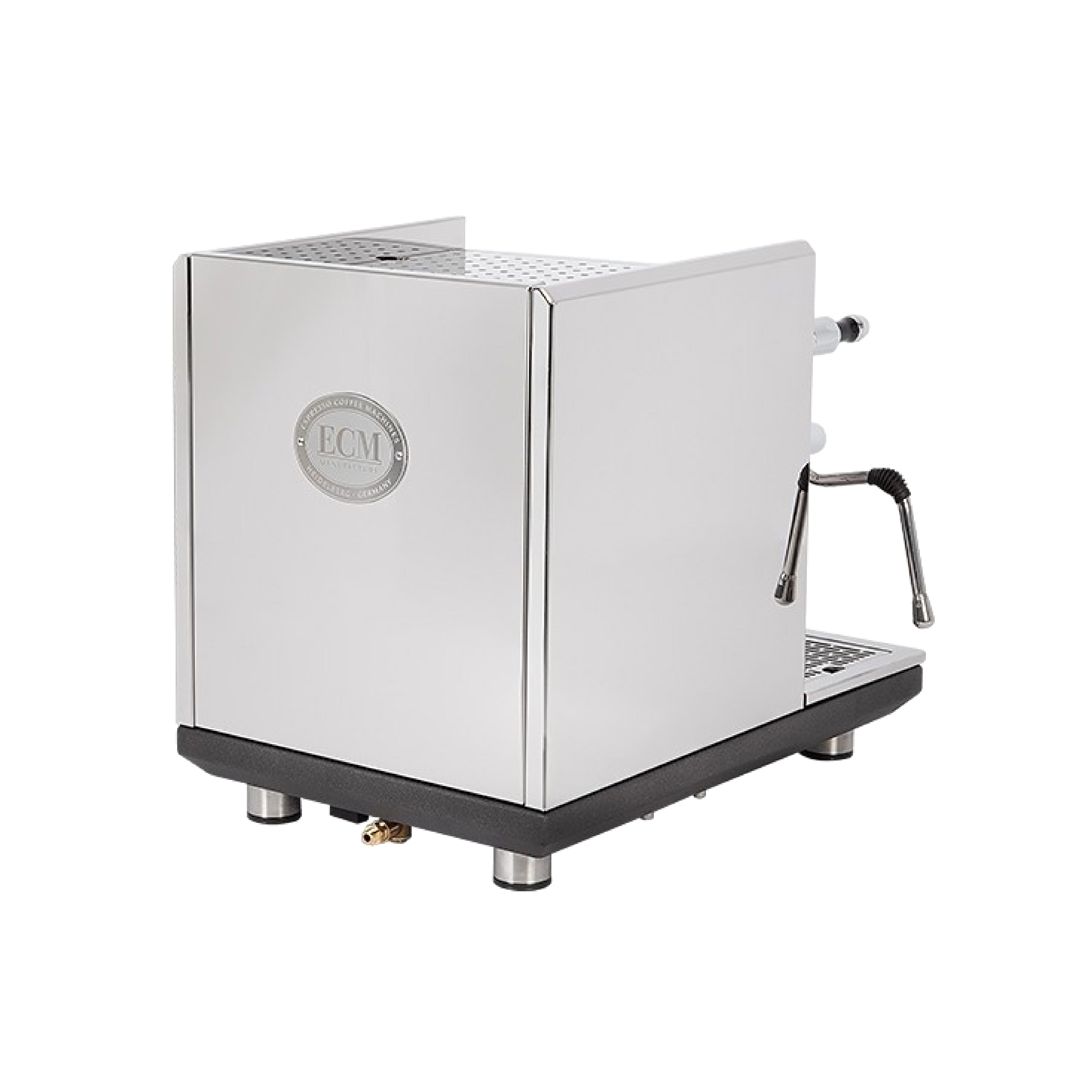 ECM Synchronika II Espresso Machine. Back side view of the machine.