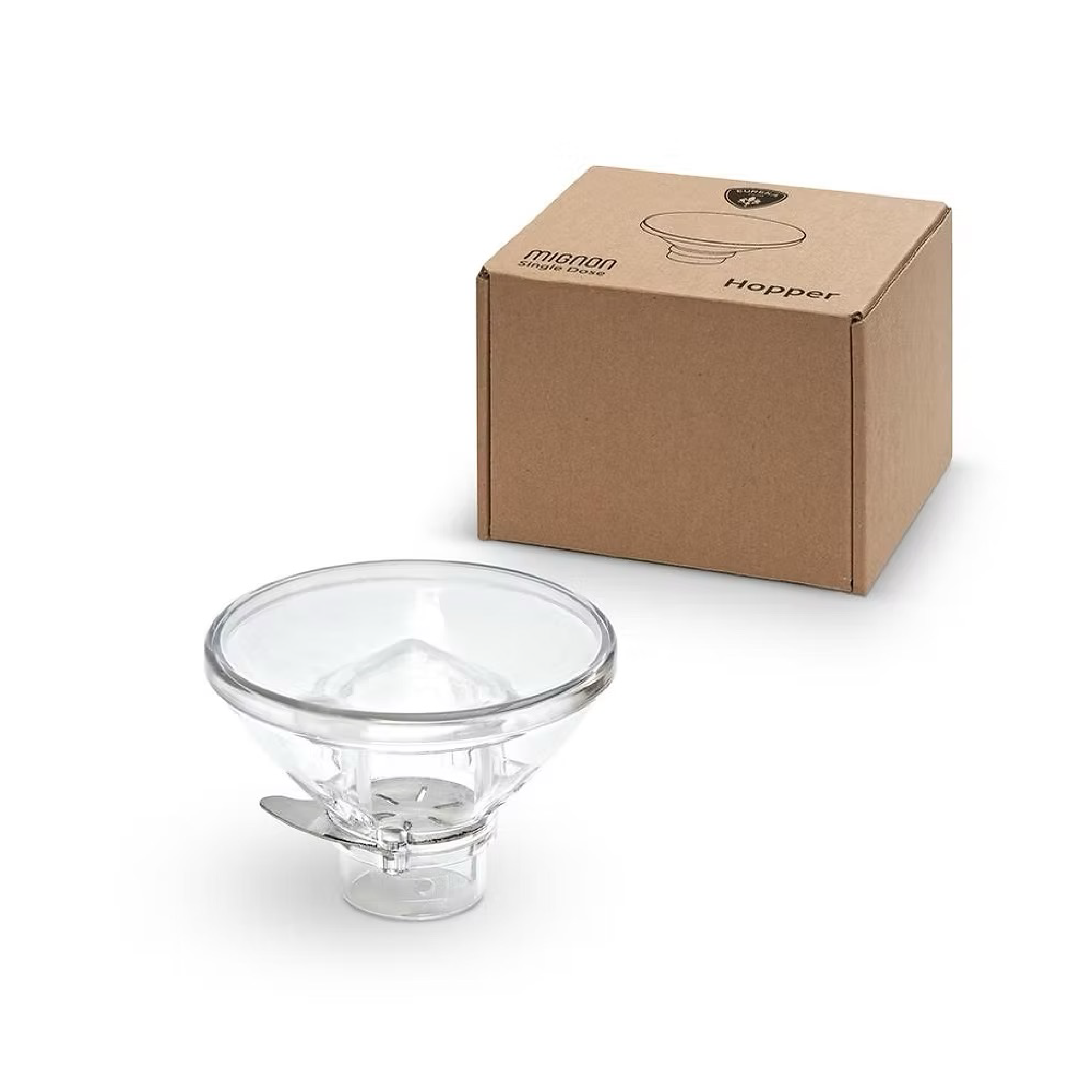 Eureka Mignon Single Dose Hopper with Blow Up