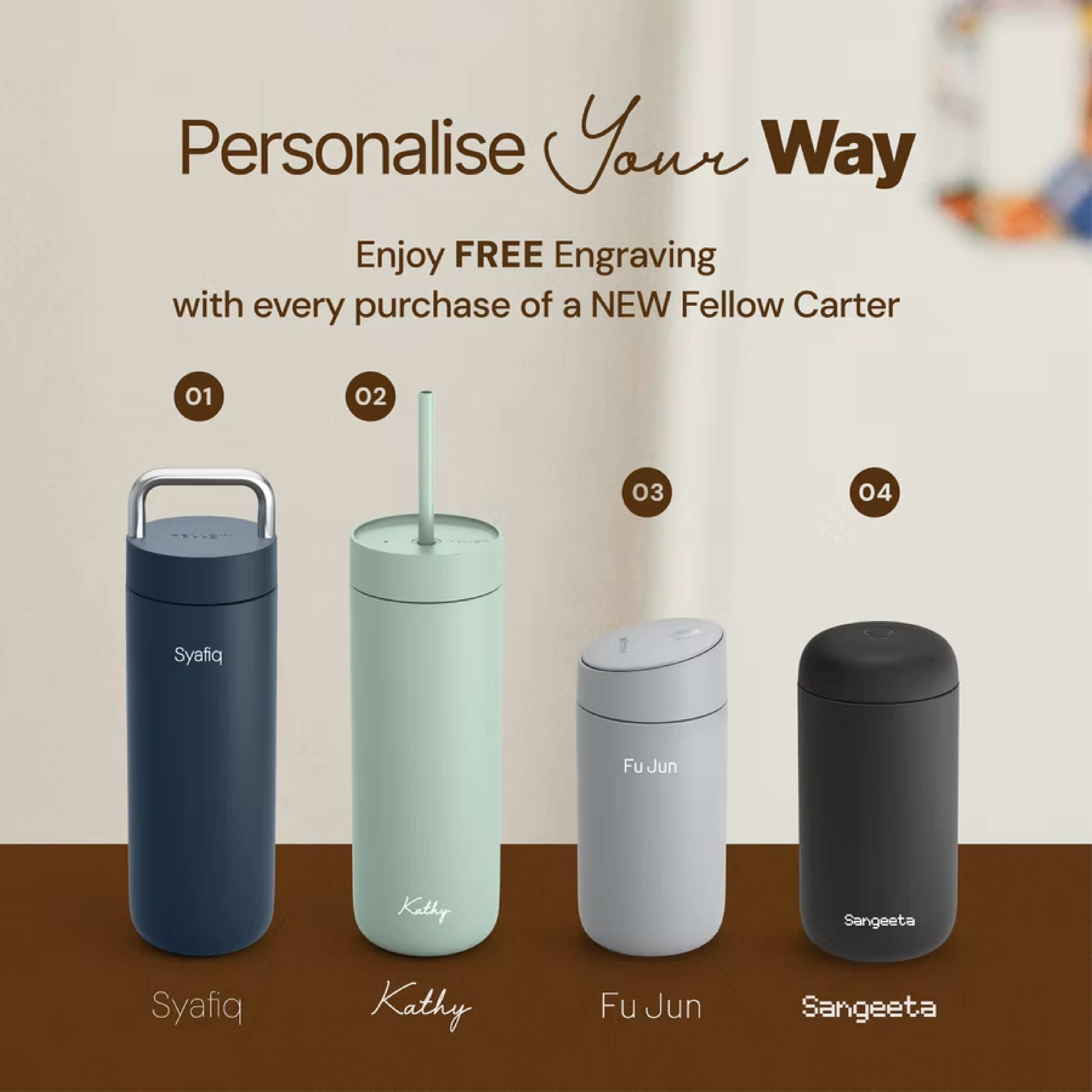 Fellow Carter Cold Tumbler -  16oz