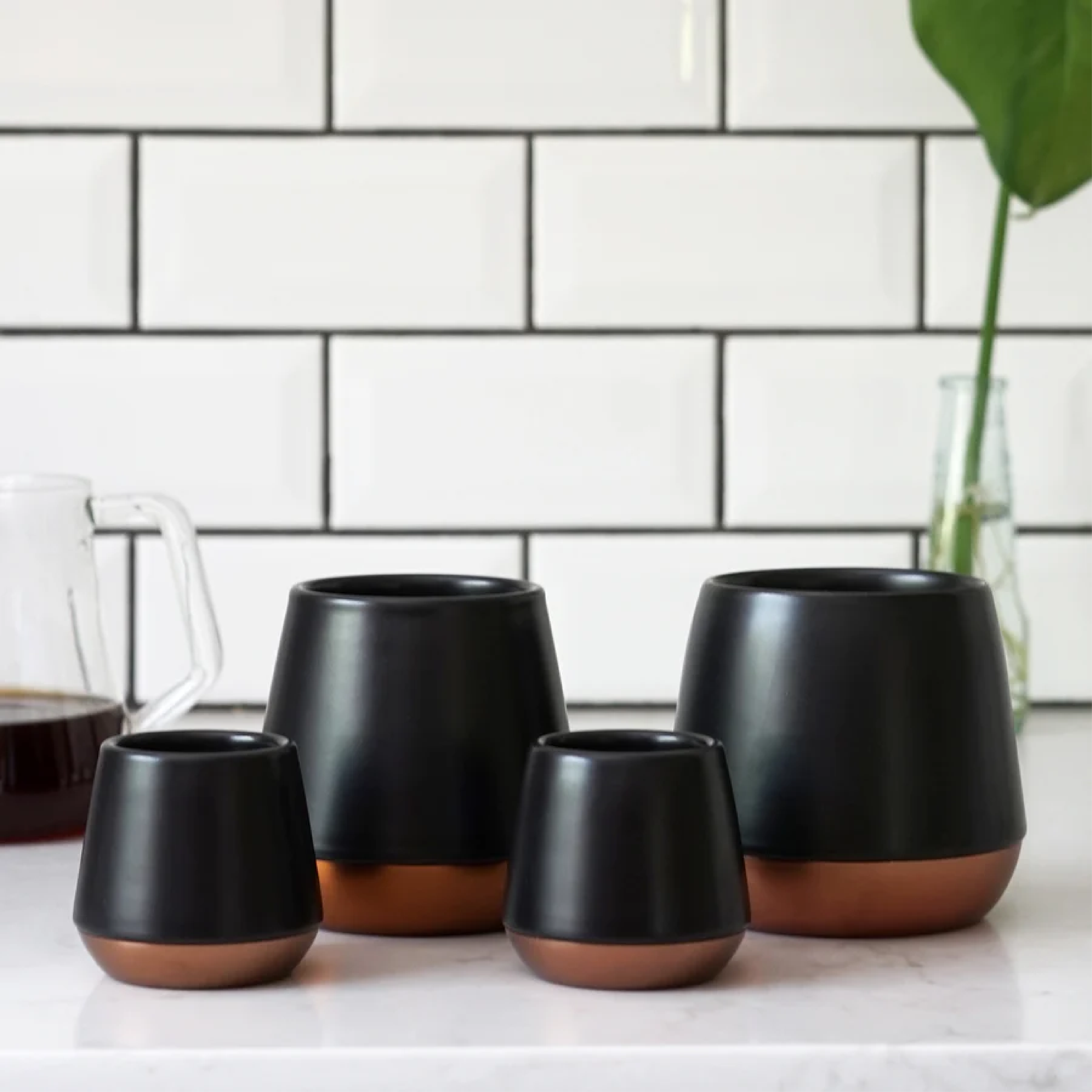 Fellow Joey Double Wall Ceramic Mugs - Black