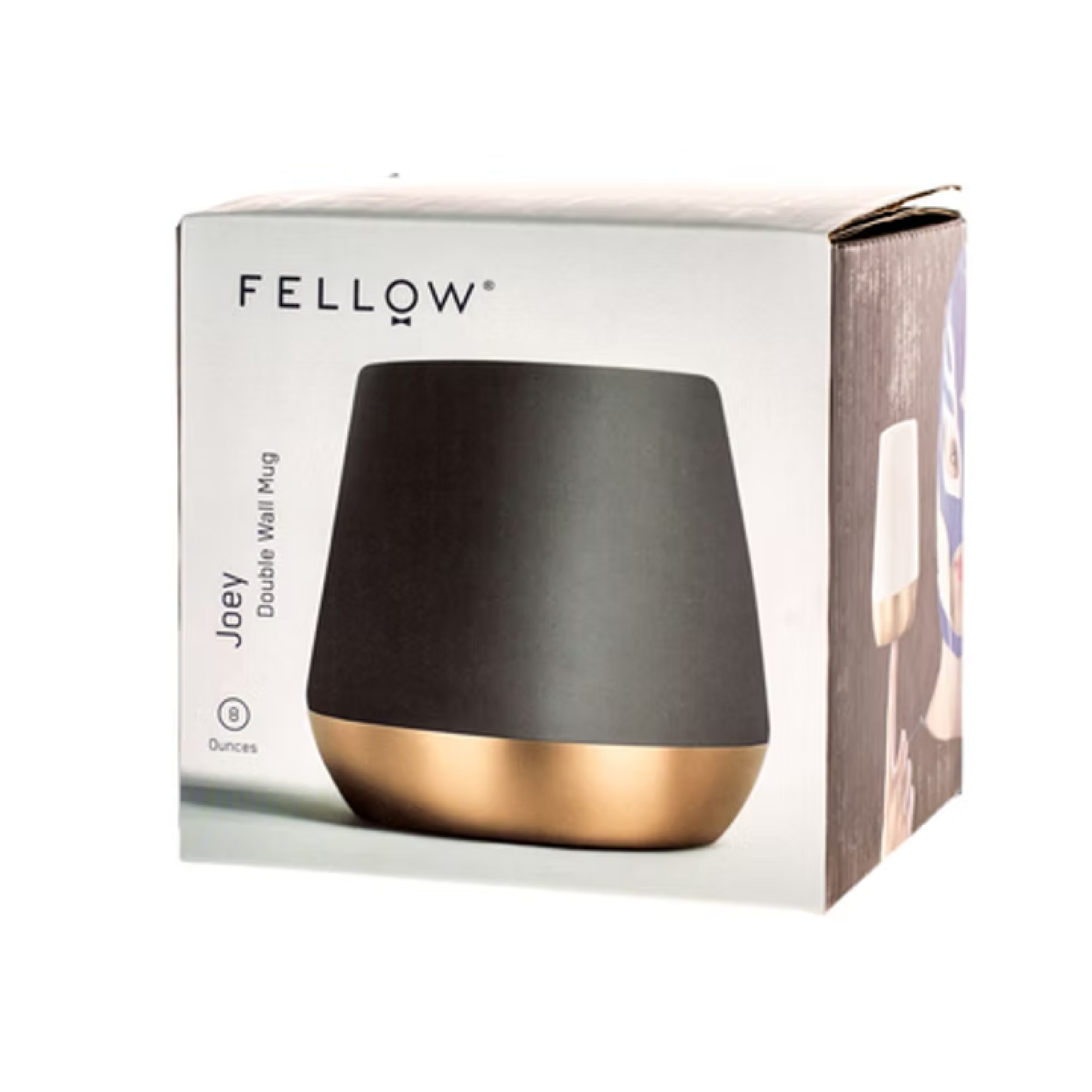 Fellow Joey Double Wall Ceramic Mugs - Black