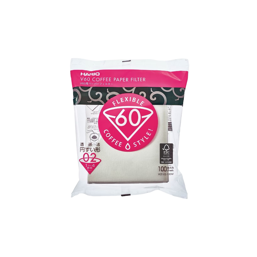 Hario V60 Paper Filter 02 - 100 sheets