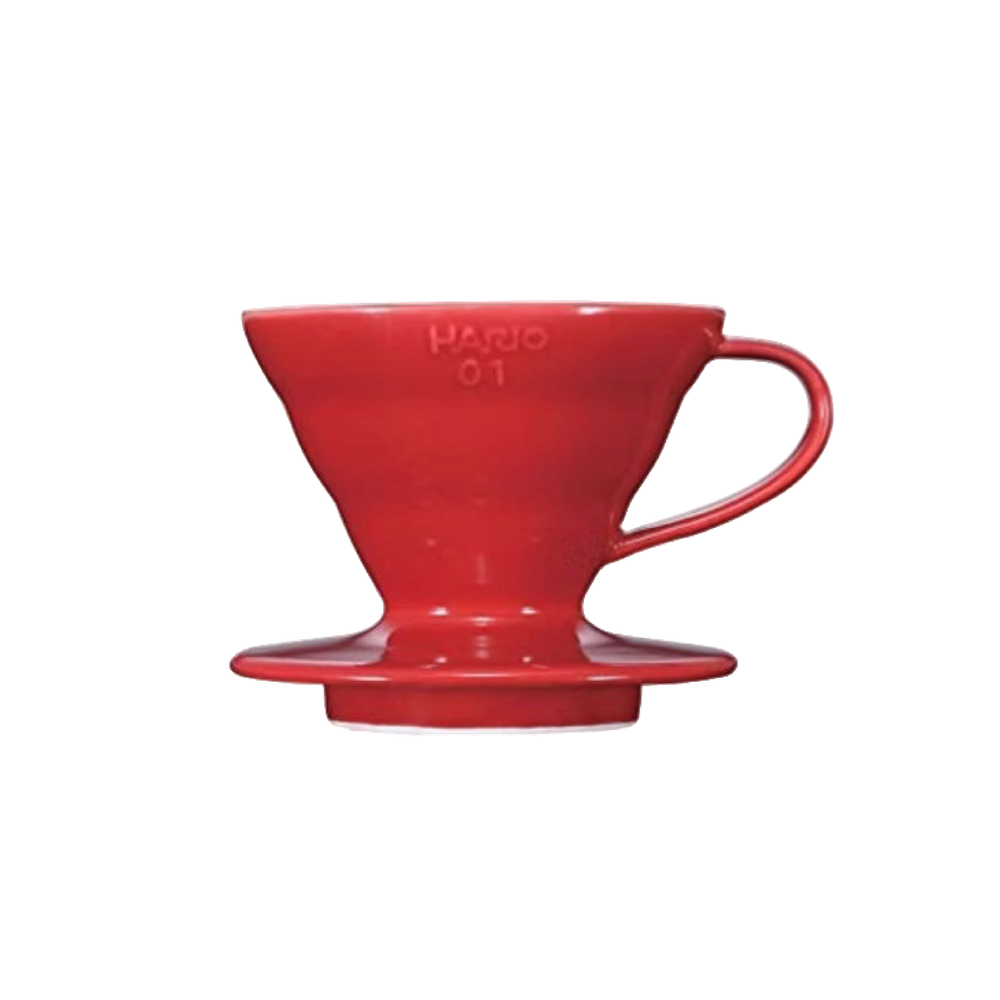 Hario V60 Coffee Dripper 01 - Ceramic (Red)
