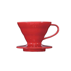 Hario V60 Coffee Dripper 01 - Ceramic (Red)