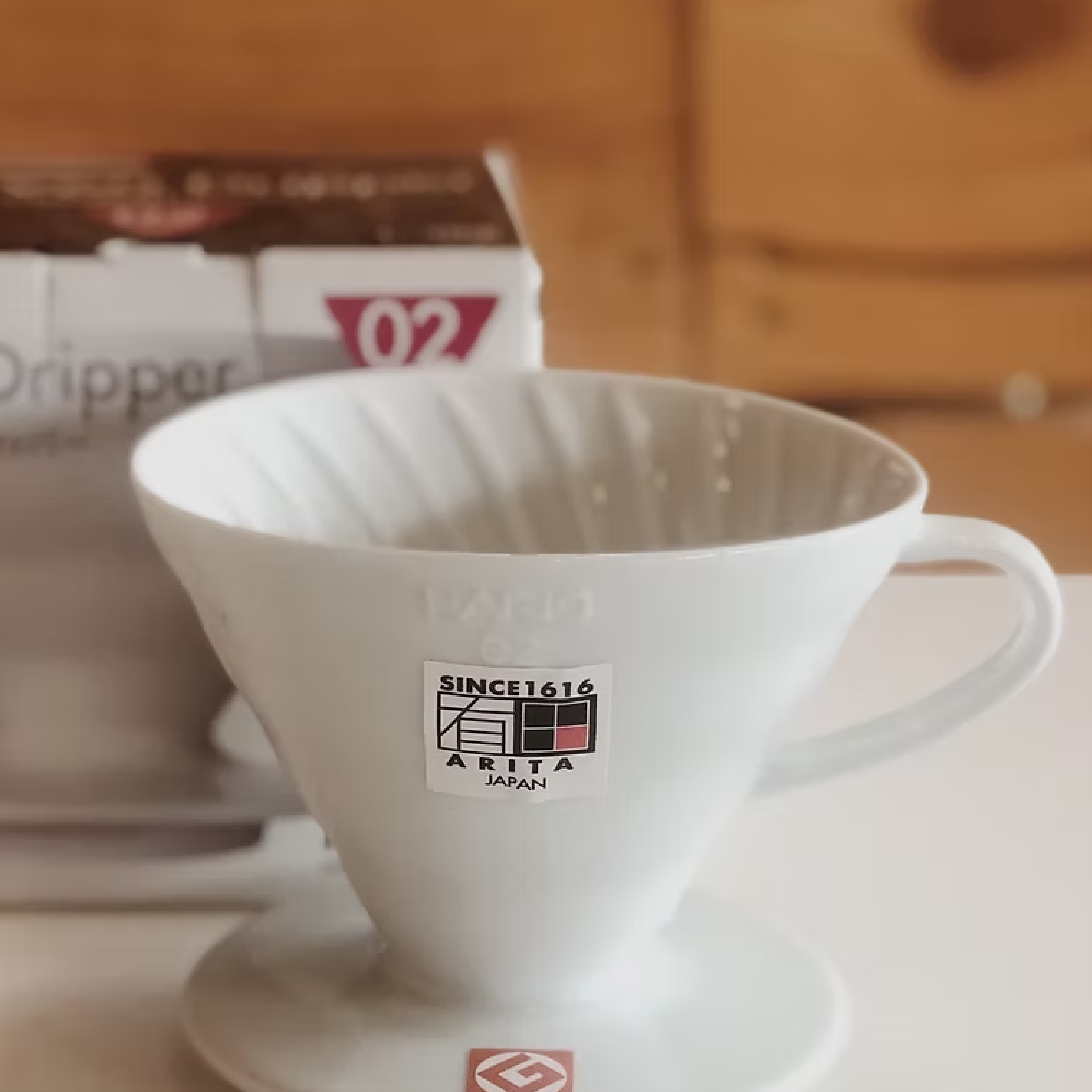 Hario V60 Coffee Dripper 02 - Ceramic (White)