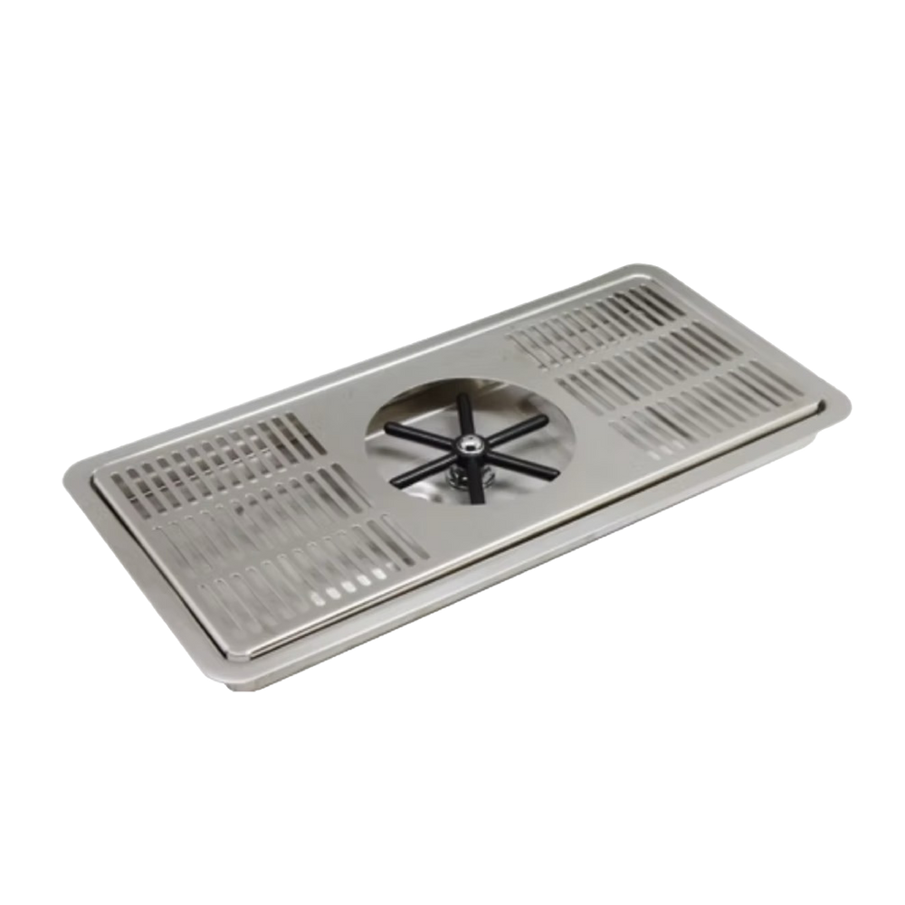 Krome Pitcher Rinser Center Spray (16''x7'') - Flush Mount