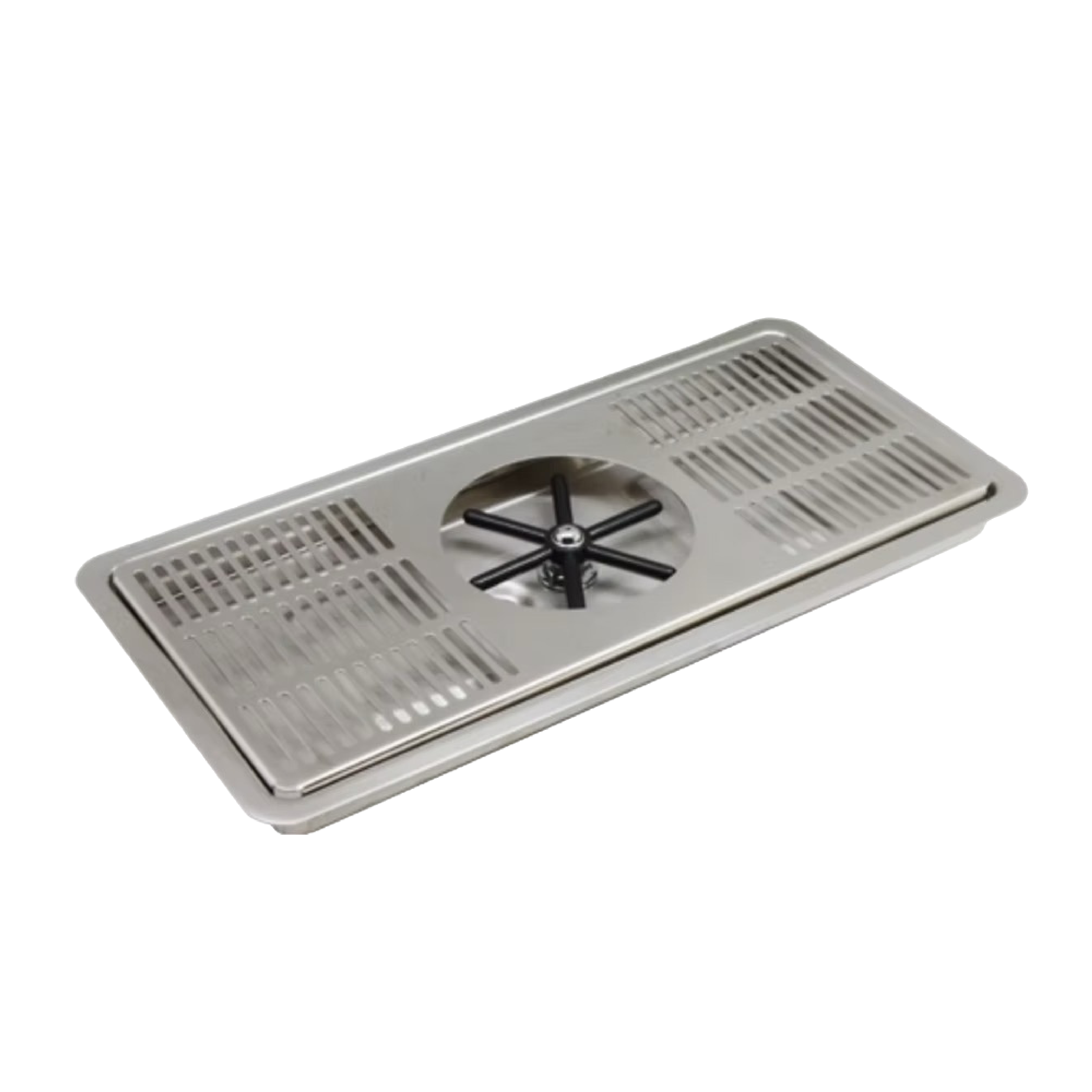 Krome Pitcher Rinser Center Spray (16''x7'') - Flush Mount
