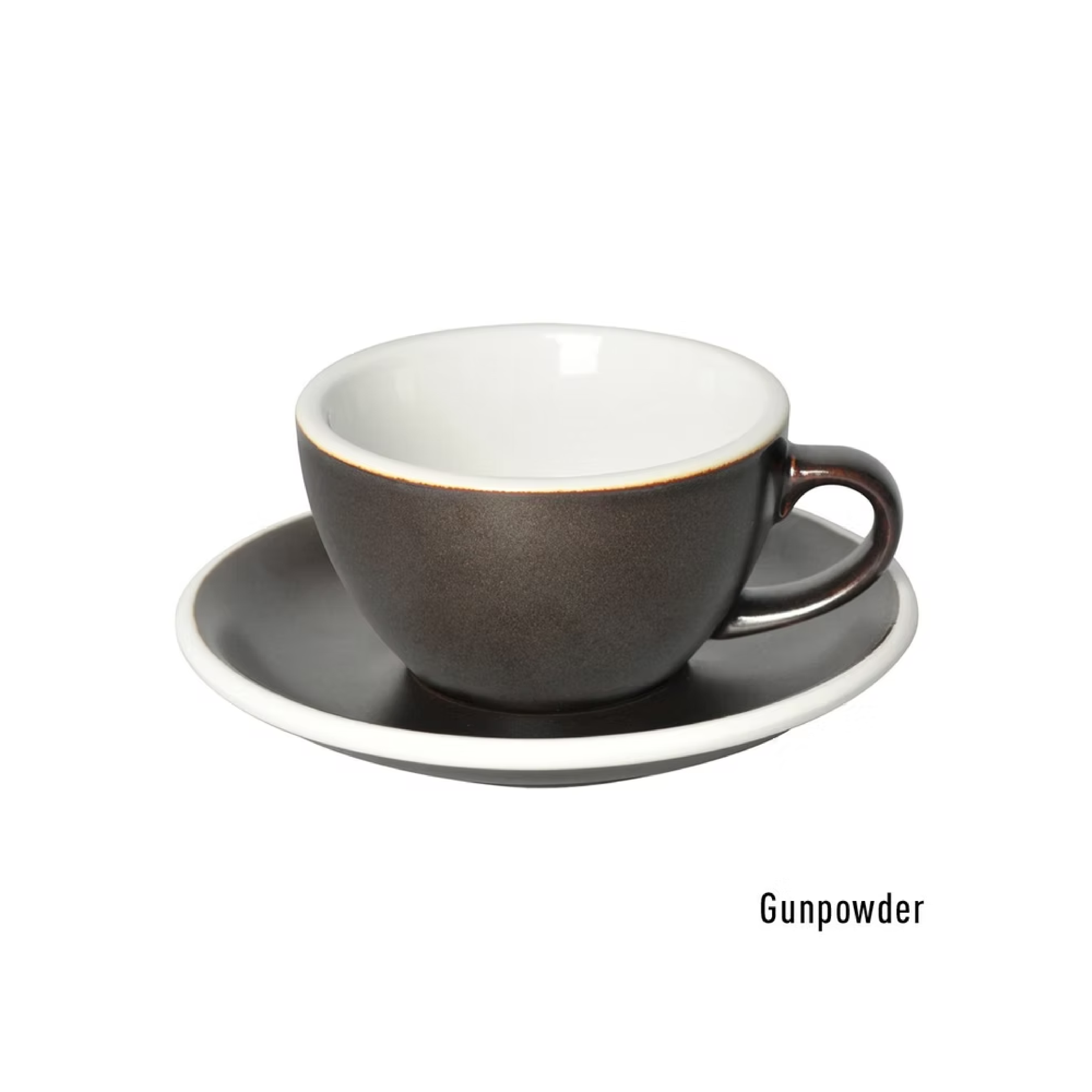 Loveramics Egg 200ml Cappuccino Cup & Saucer (Potter Colours)