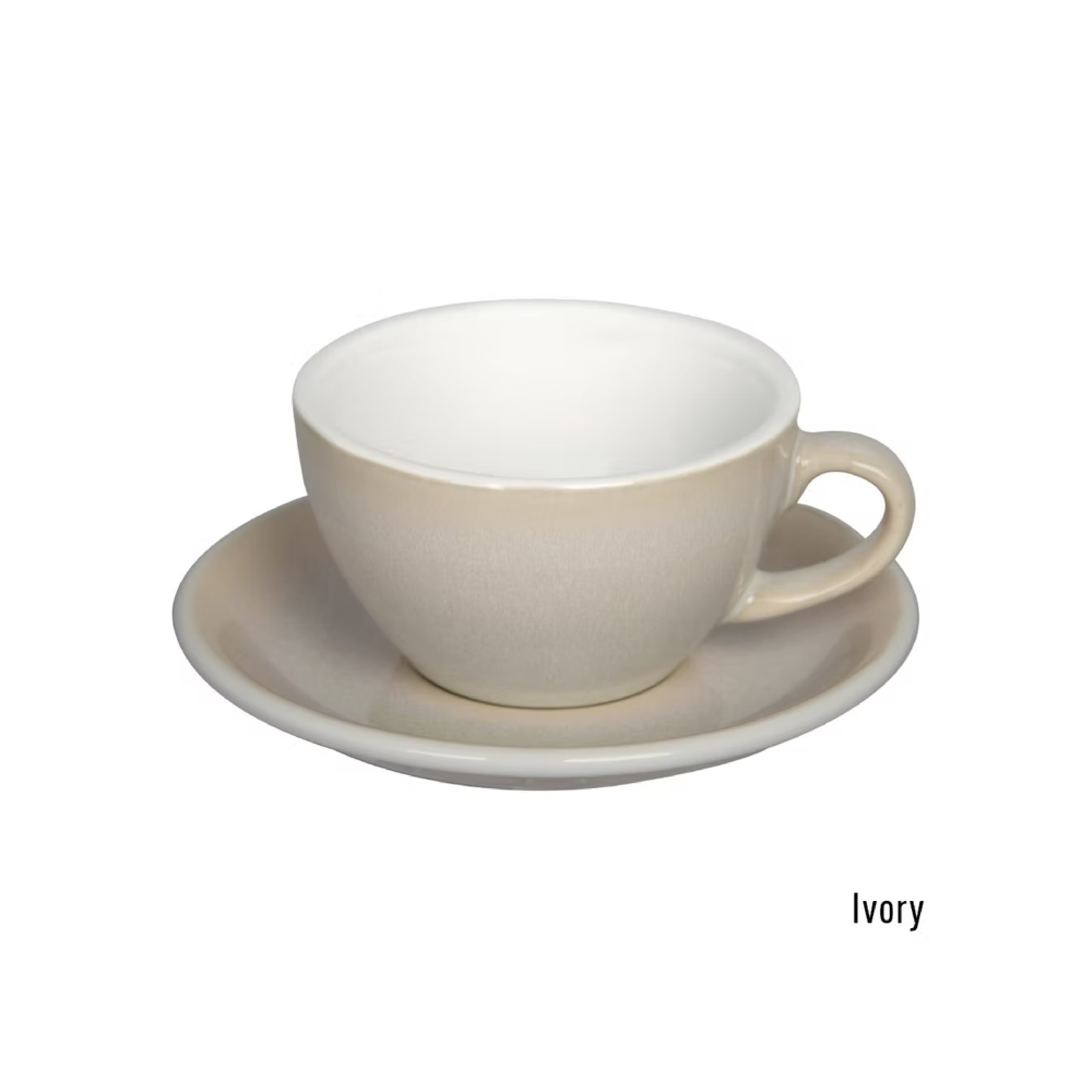 Loveramics Egg 200ml Cappuccino Cup & Saucer (Potter Colours)