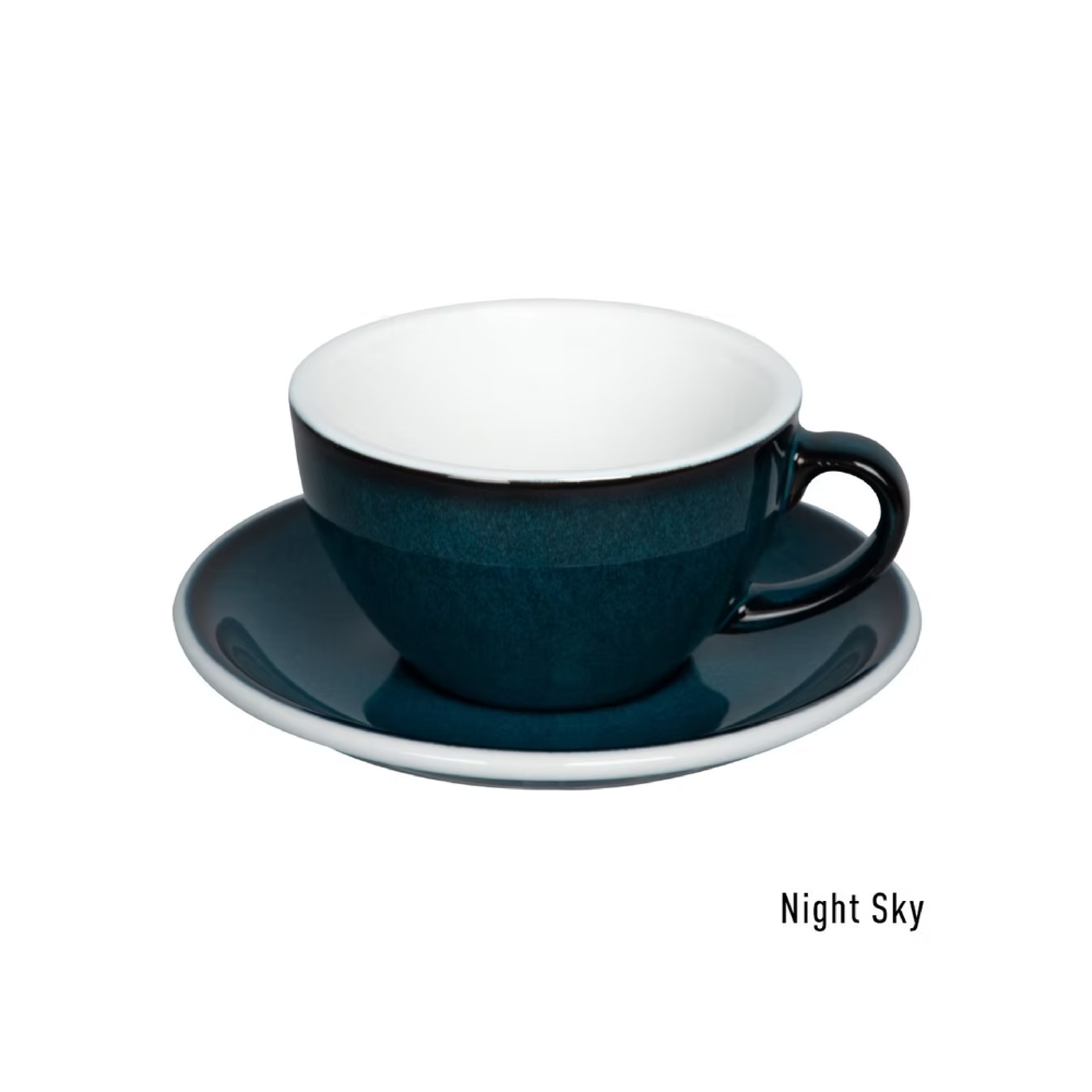 Loveramics Egg 200ml Cappuccino Cup & Saucer (Potter Colours)
