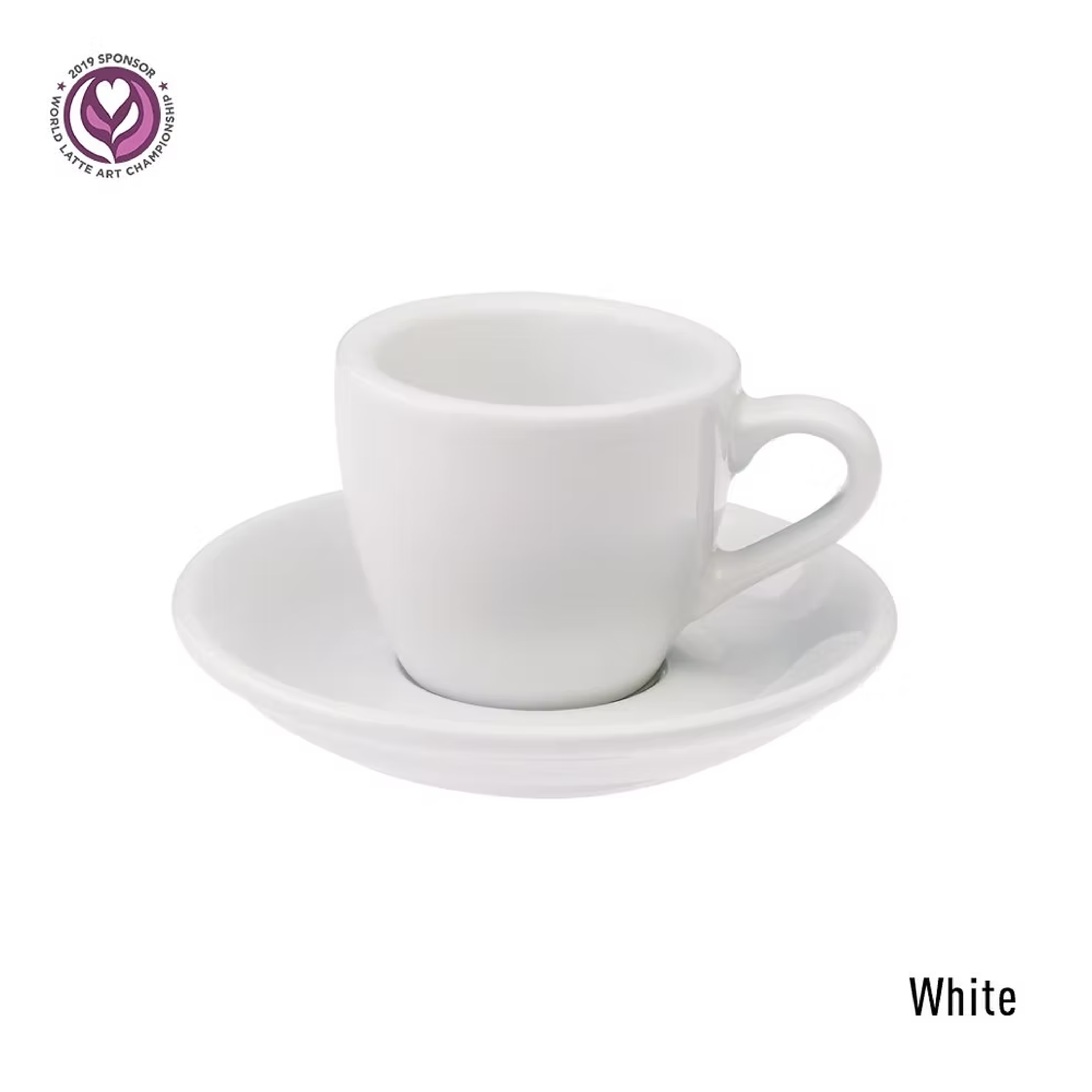 Loveramics Egg 80ml Espresso Cup Saucer (Potter Colours)