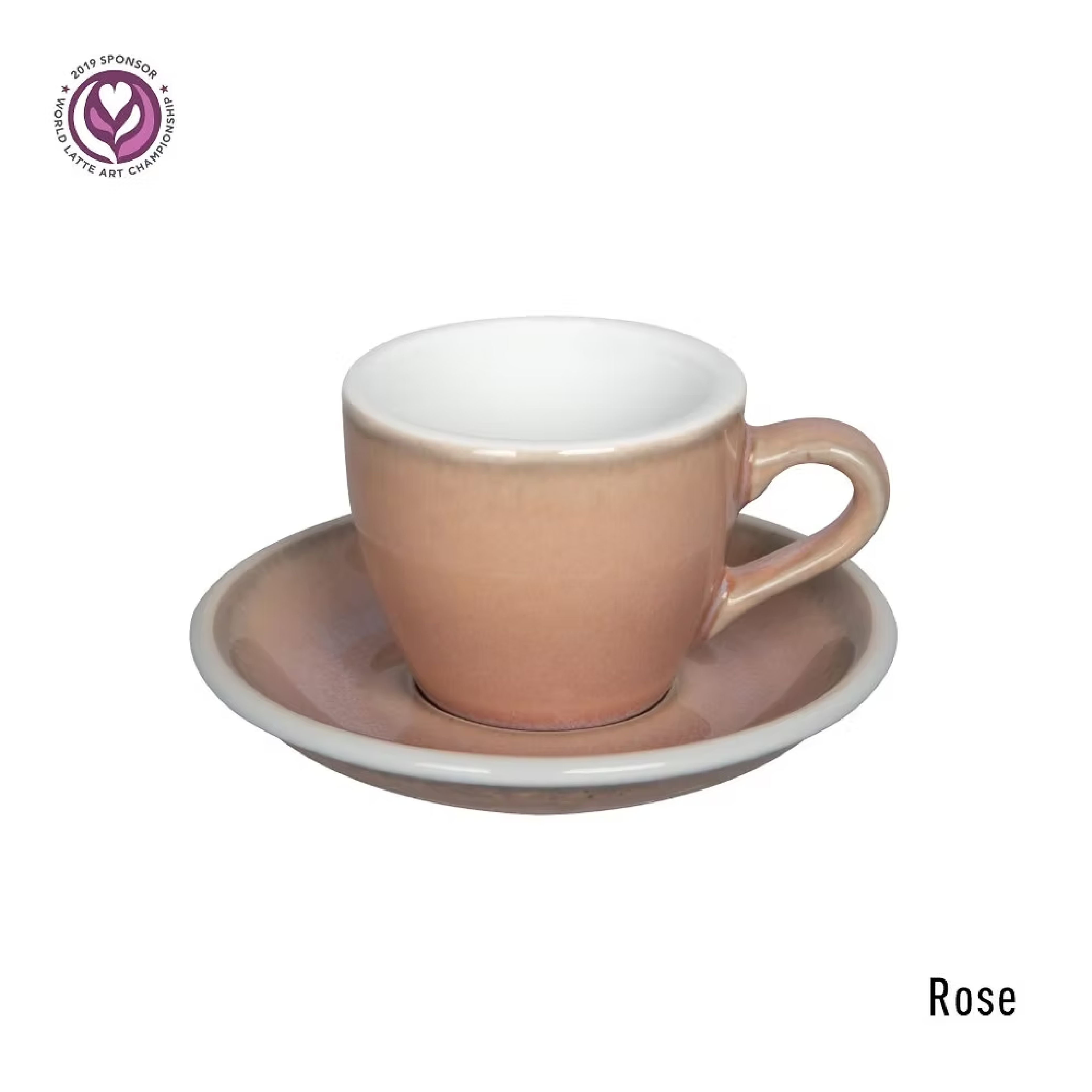 Loveramics Egg 80ml Espresso Cup Saucer (Potter Colours)