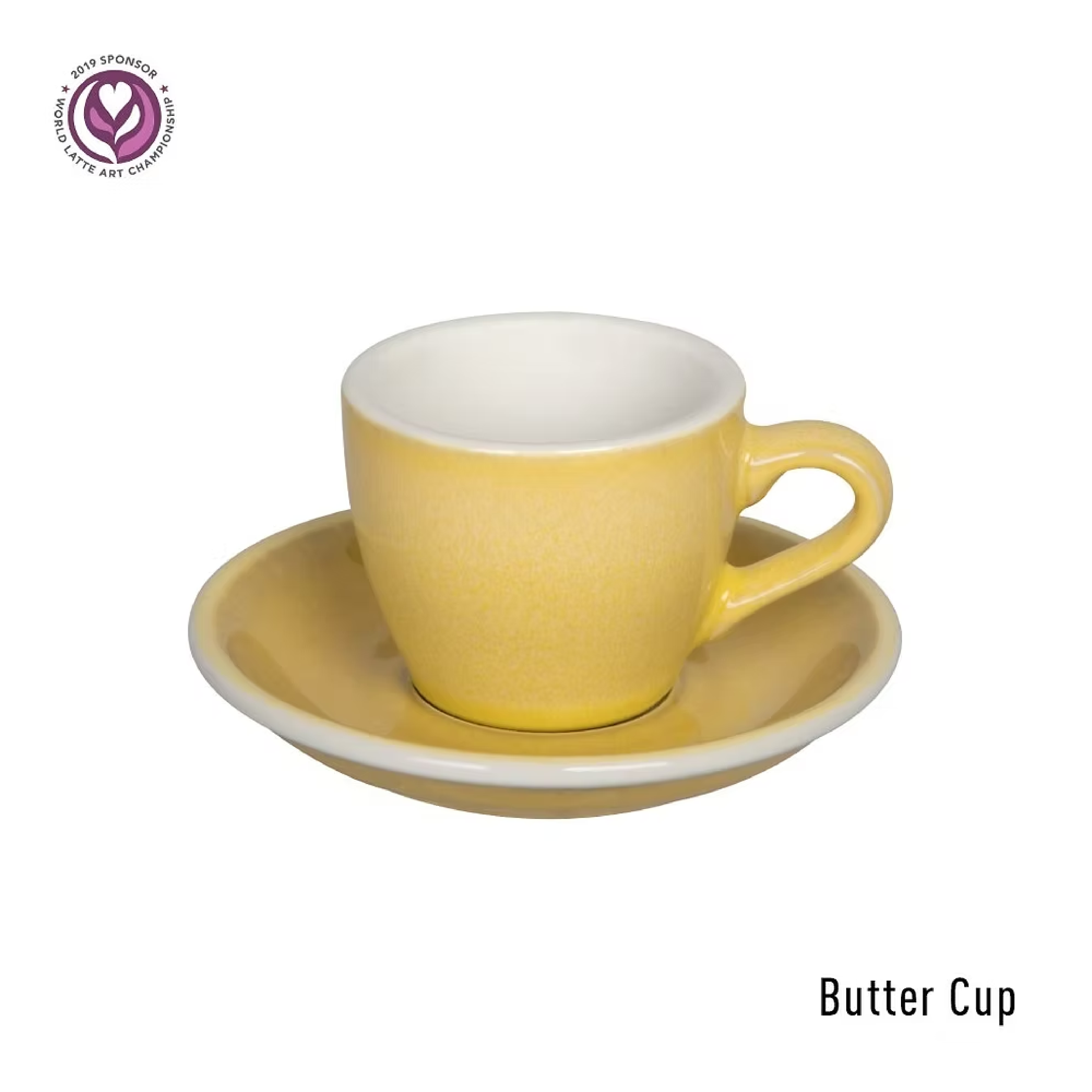 Loveramics Egg 80ml Espresso Cup Saucer (Potter Colours)