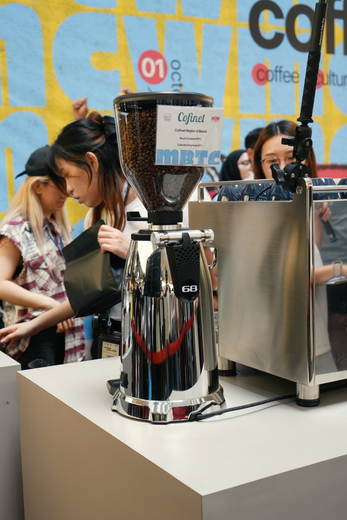 (Competition Event Demo) Macap Supra 68 Coffee Grinder - Chrome