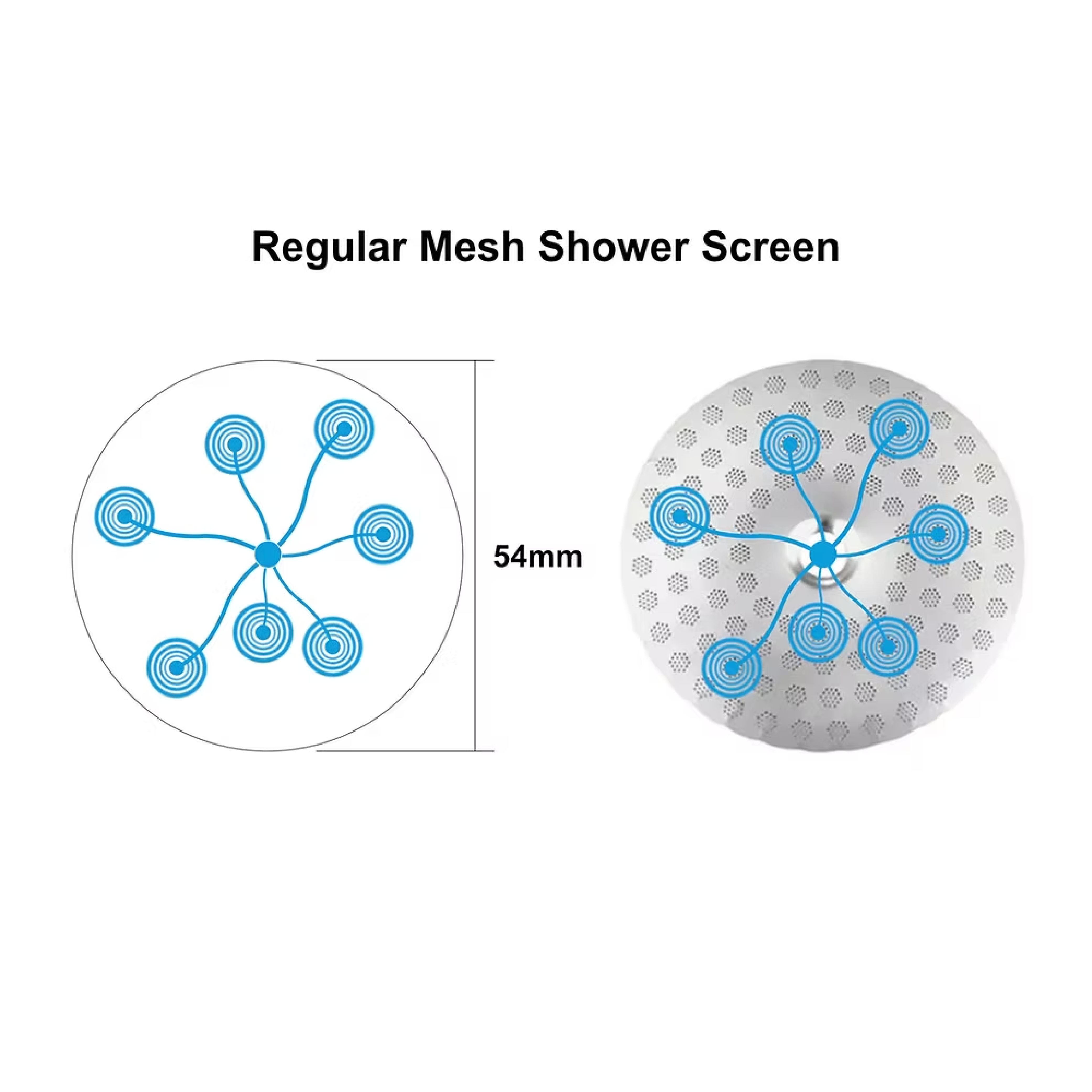 PESADO HD - High Diffusion Shower Screen for E61 Group