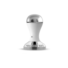 Pesado 58.5 Tamper - White & Silver
