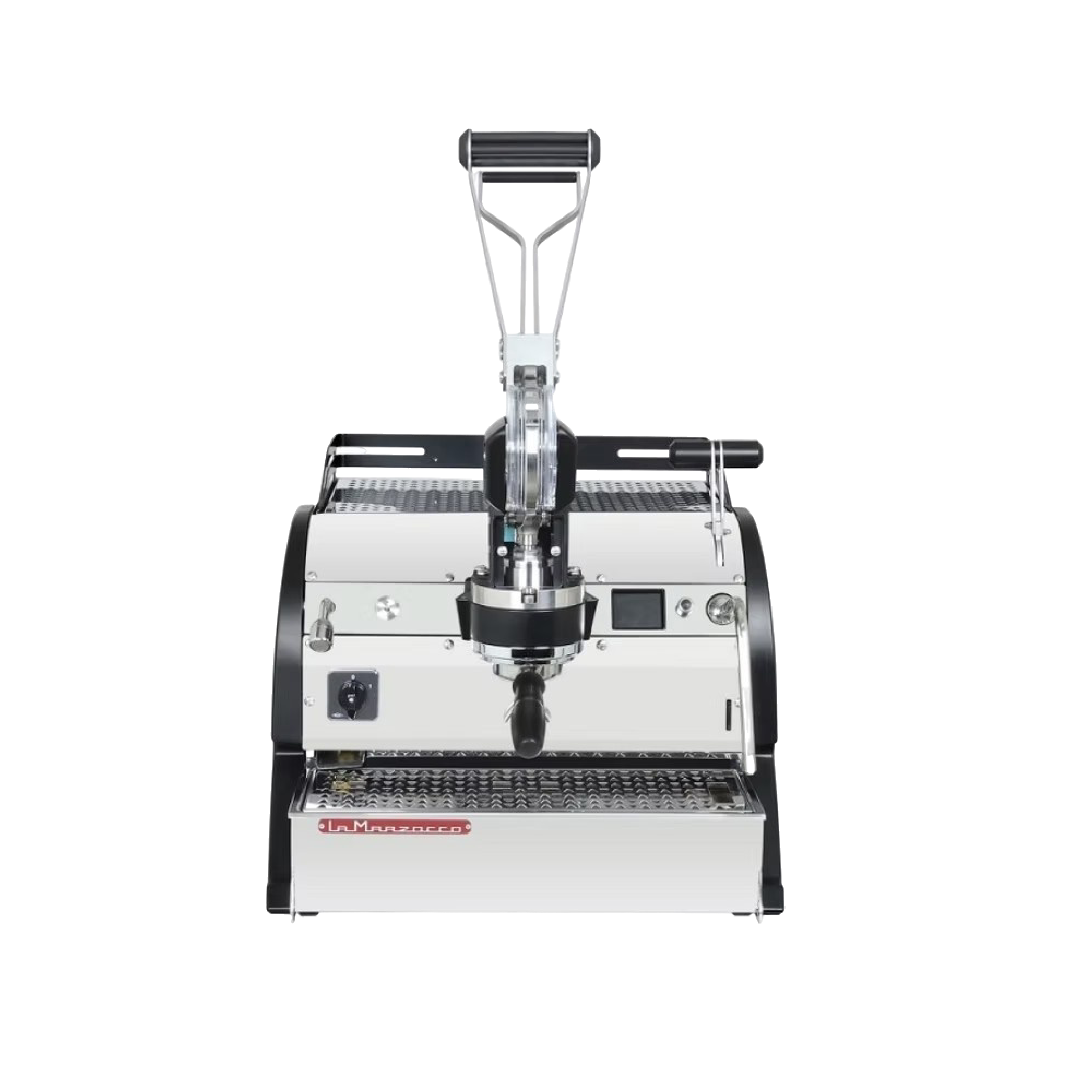 La Marzocco Leva Single Group Espresso Machine. Front view of the machine.