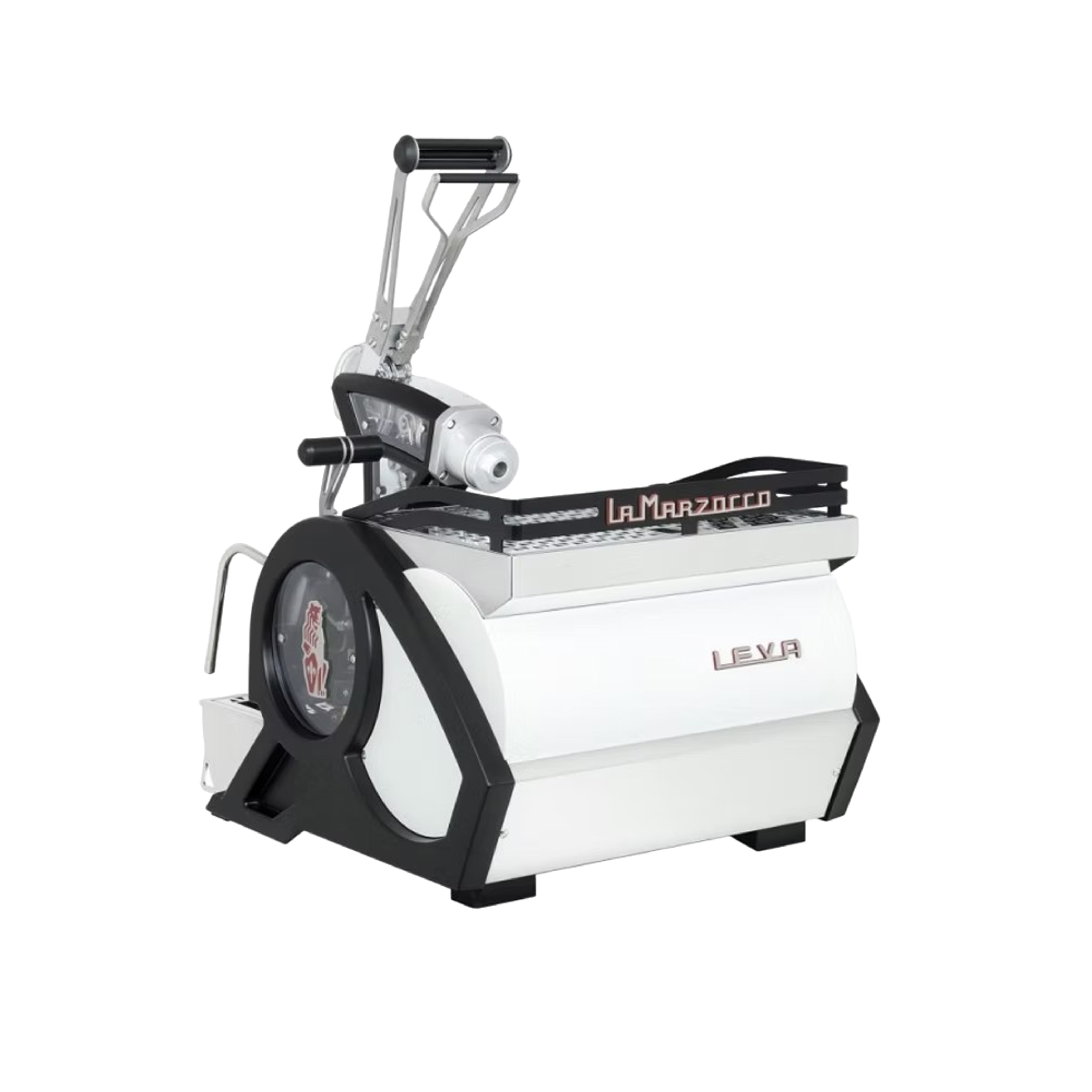 La Marzocco Leva Single Group Espresso Machine. Back view of the machine.
